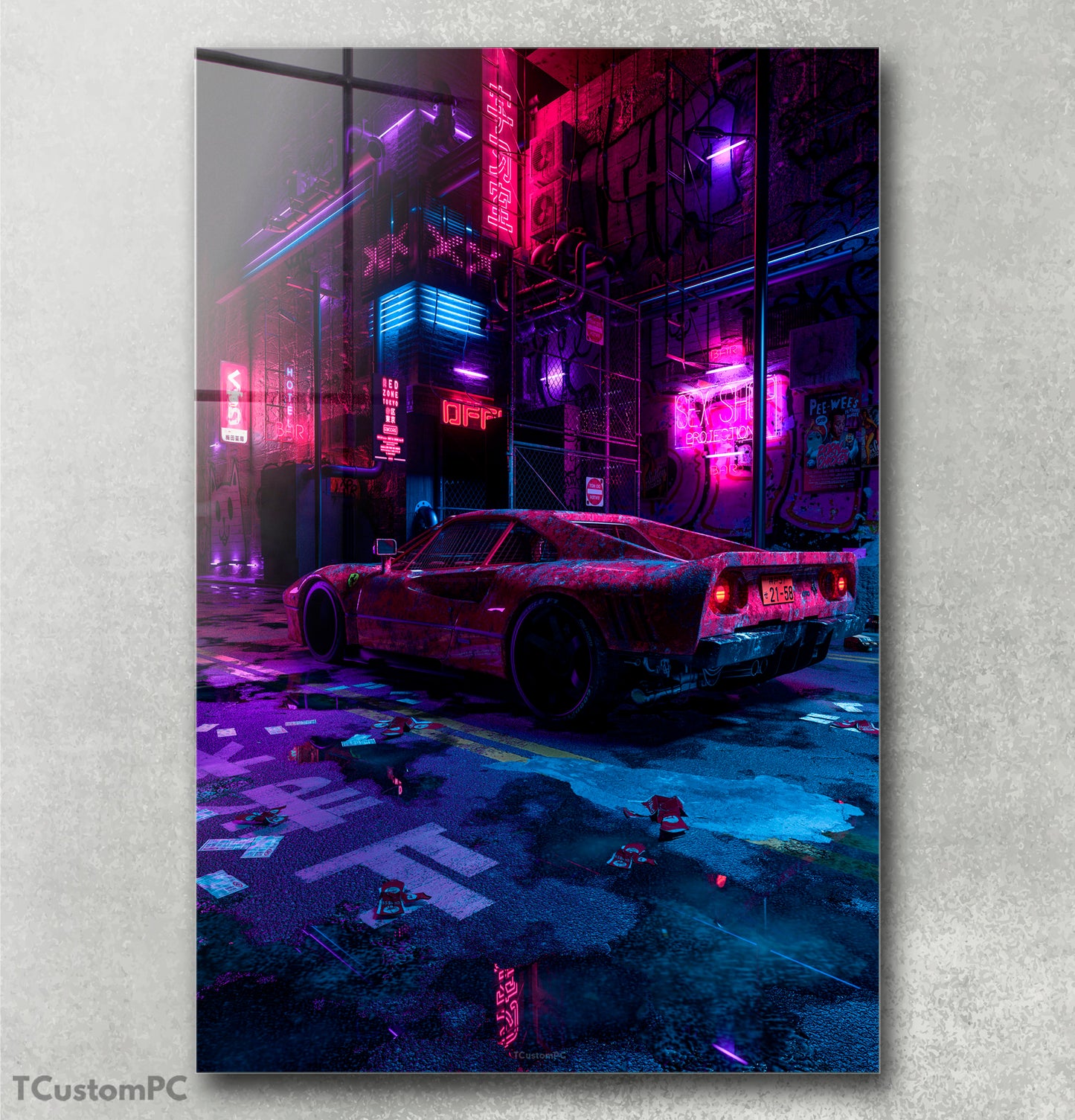 Cuadro ferrari cyber