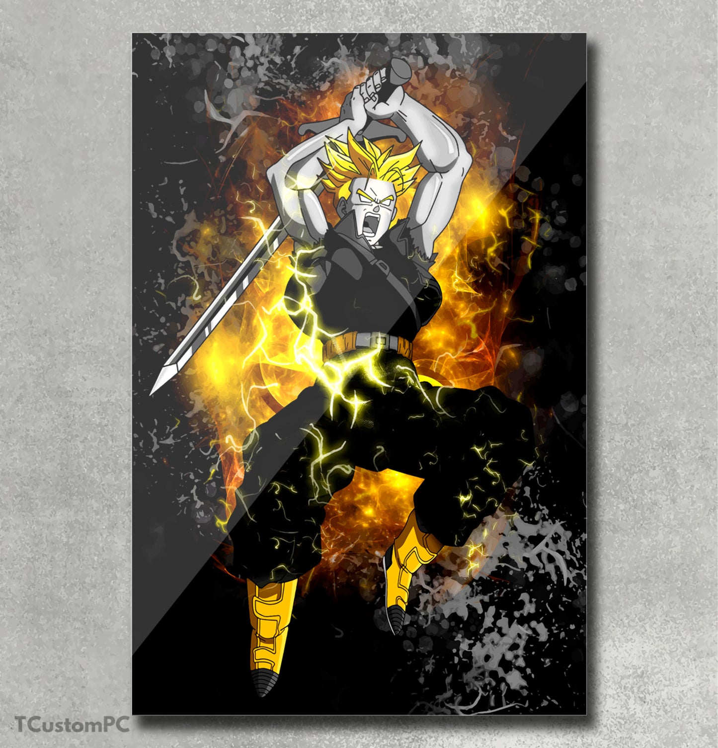 Cuadro future trunks vector