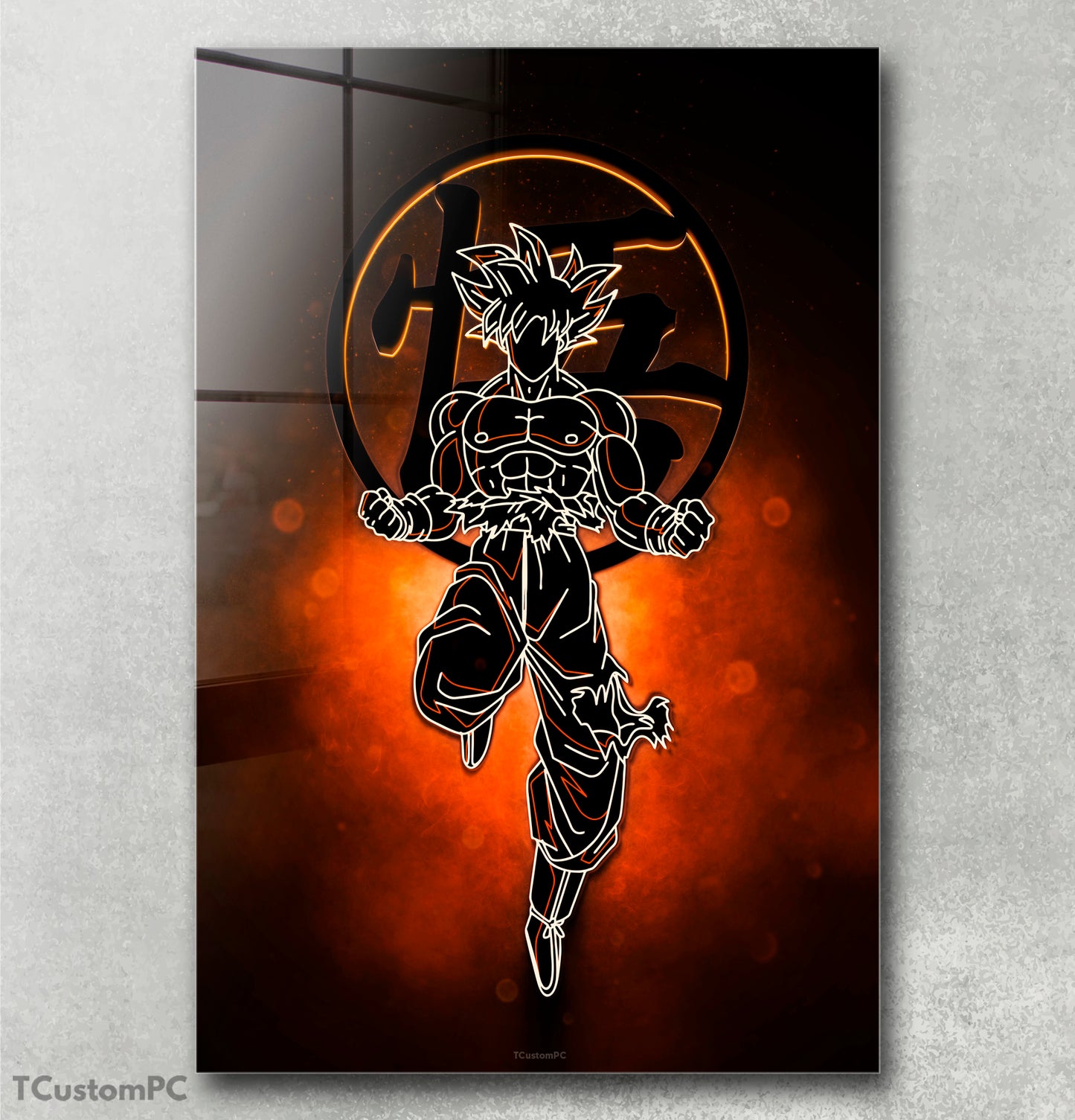 Cuadro Goku Character line