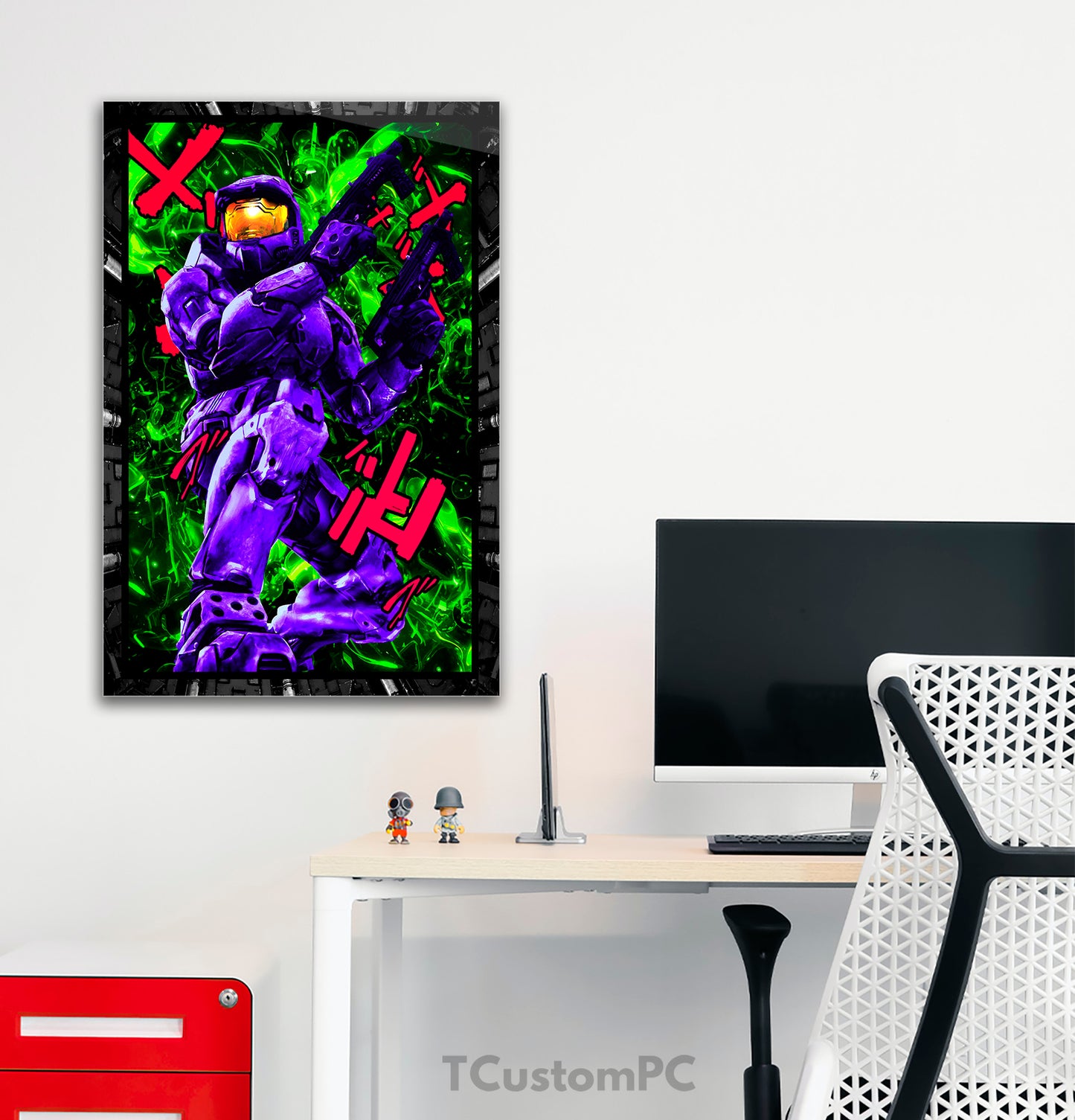 Cuadro halo master chef vector