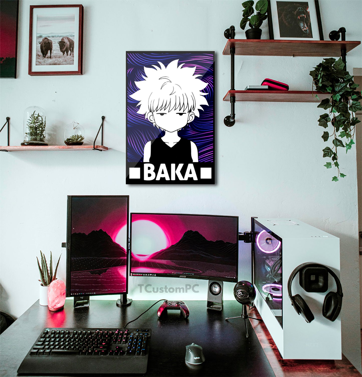Hunter x hunter baka painting