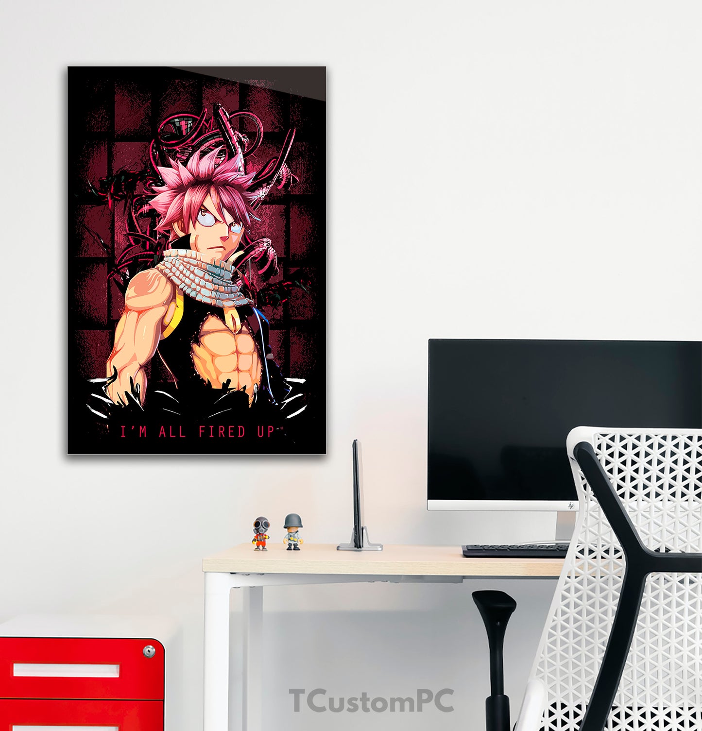 Cuadro im all fired up Natsu Dragneel