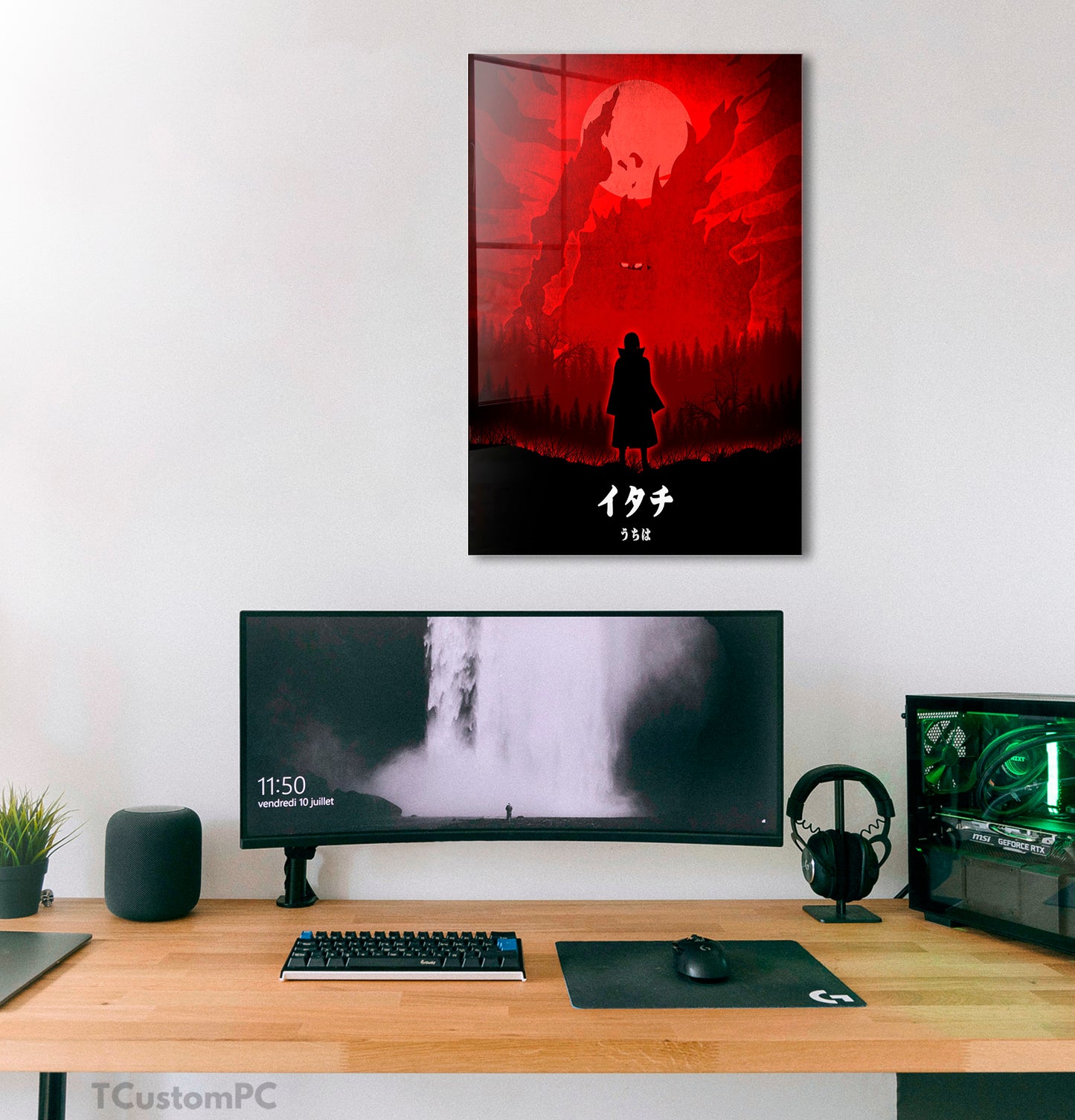 Cuadro Itachi minimalist