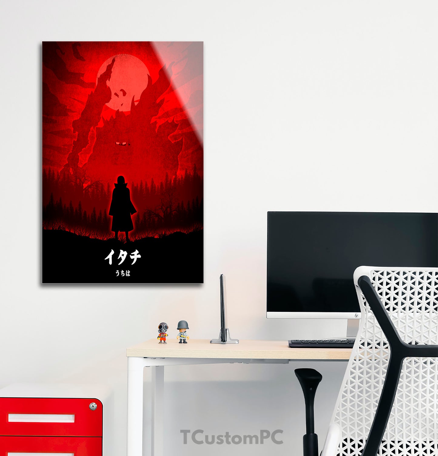 Cuadro Itachi minimalist