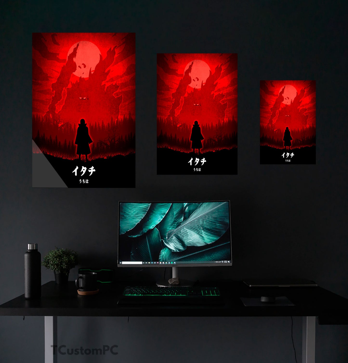 Cuadro Itachi minimalist