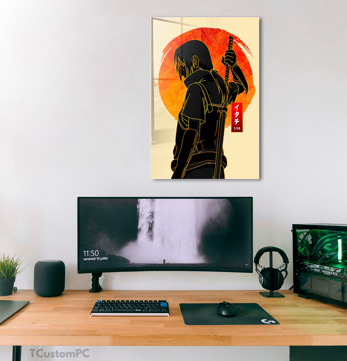 Cuadro Itachi Gold line