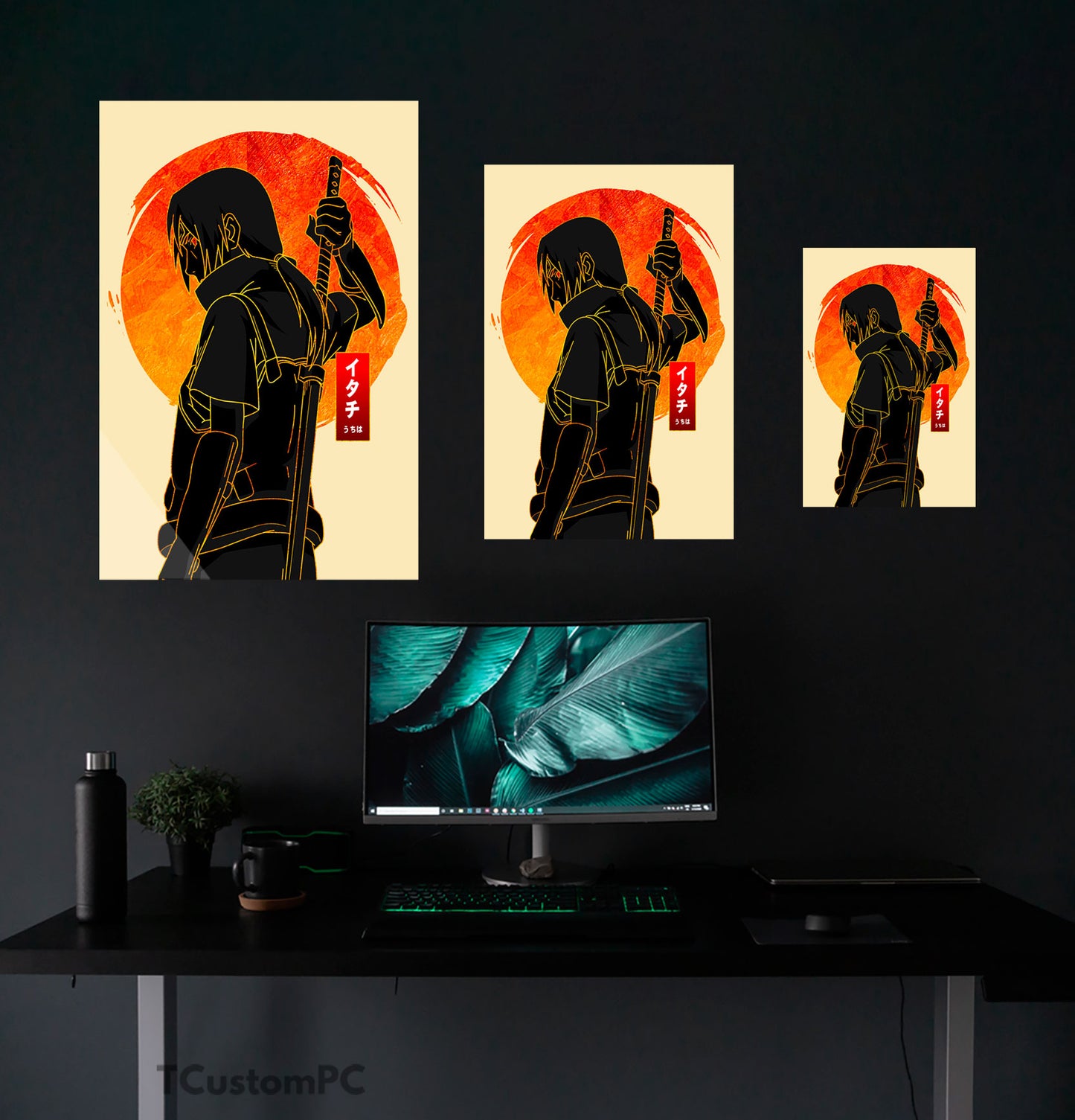 Cuadro Itachi Gold line