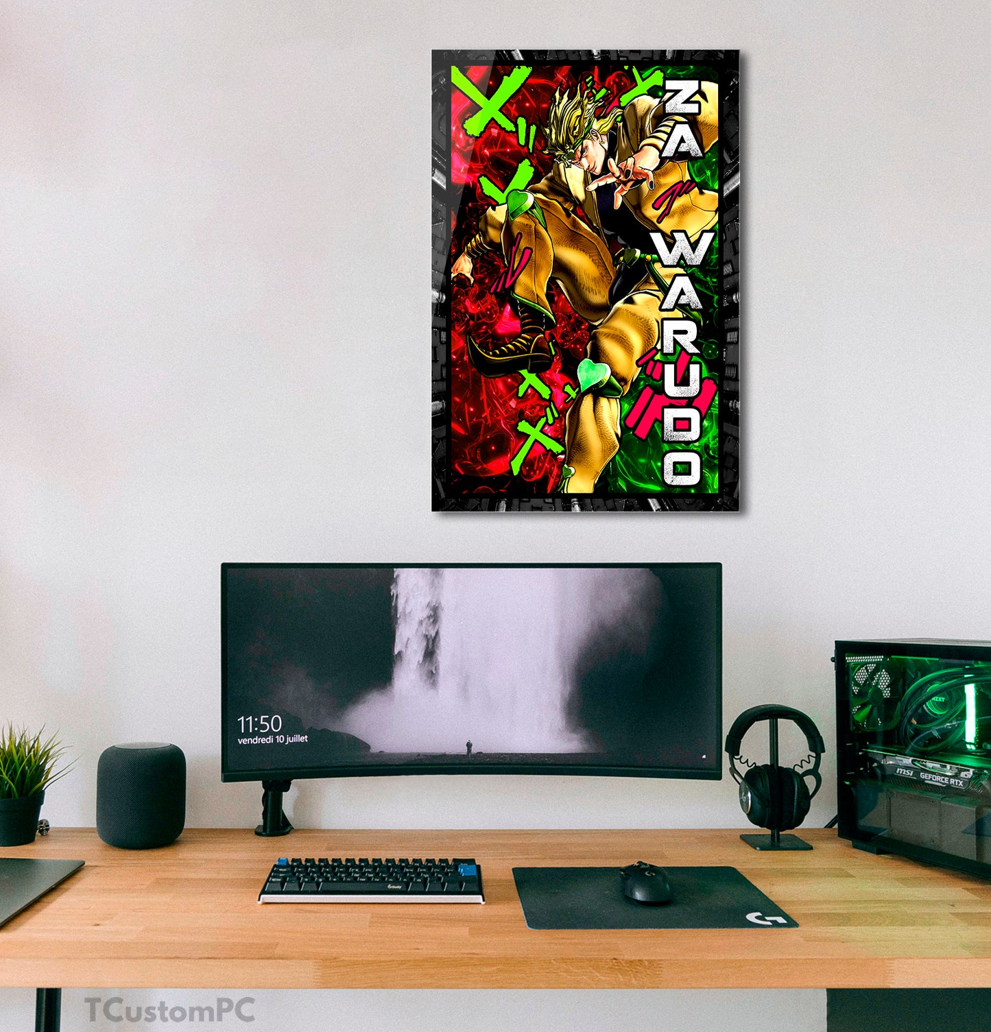 Jojo painting DIO Za Warudo