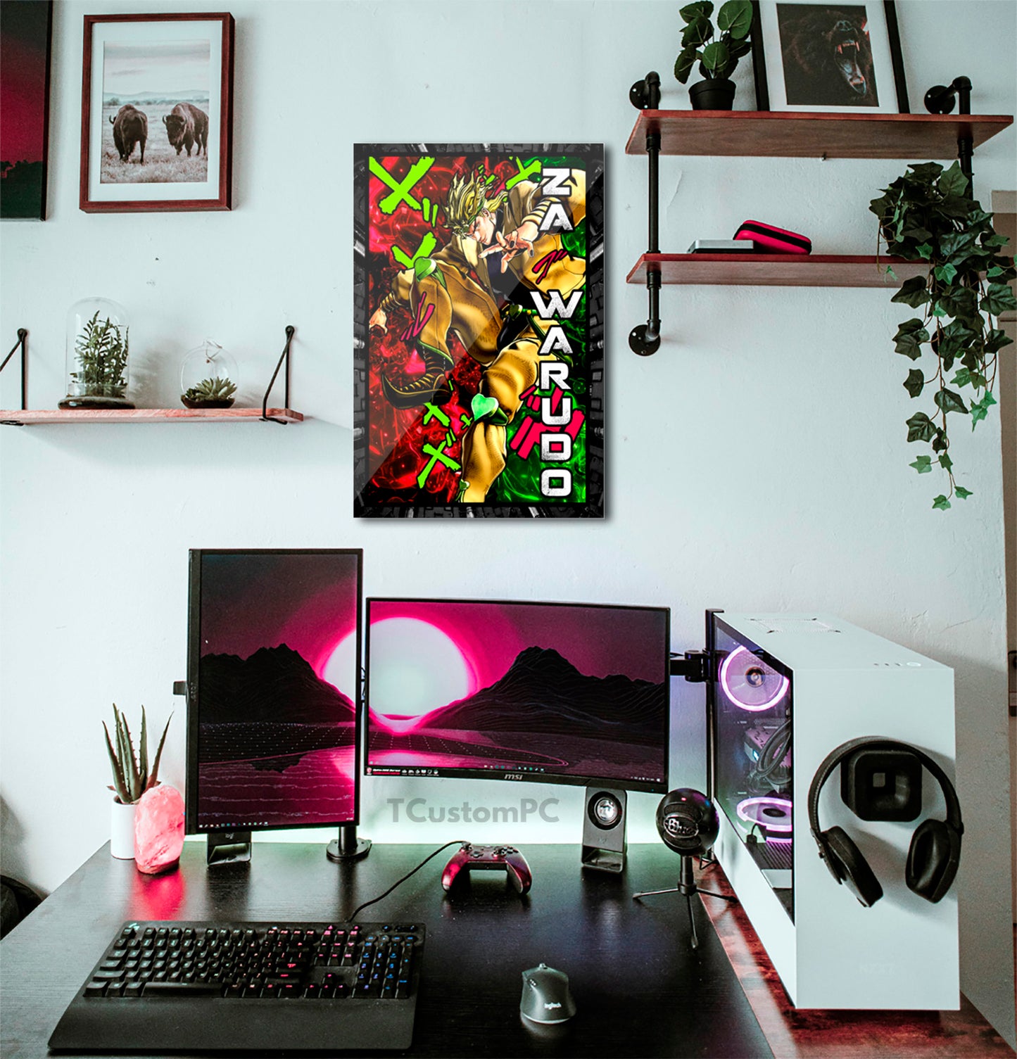 Jojo painting DIO Za Warudo