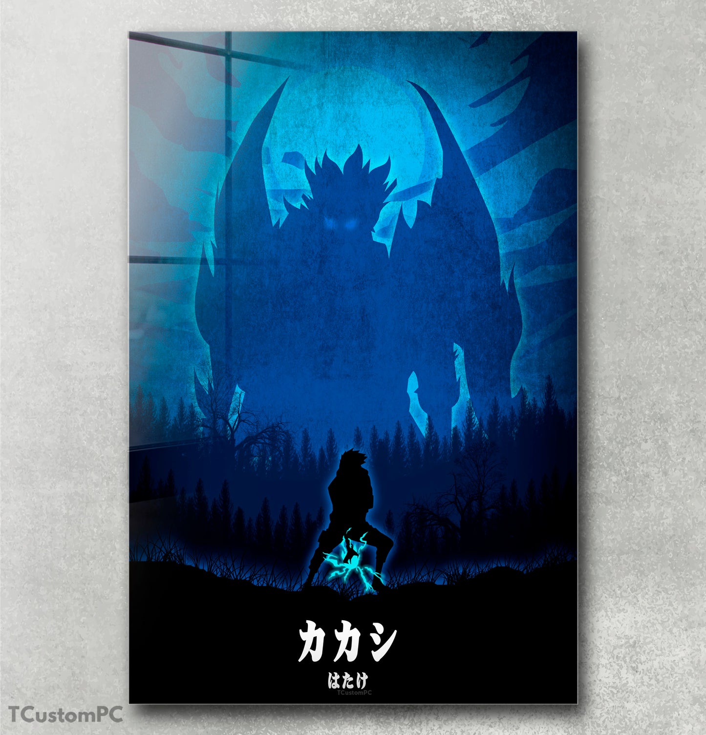 Cuadro Kakashi minimalist