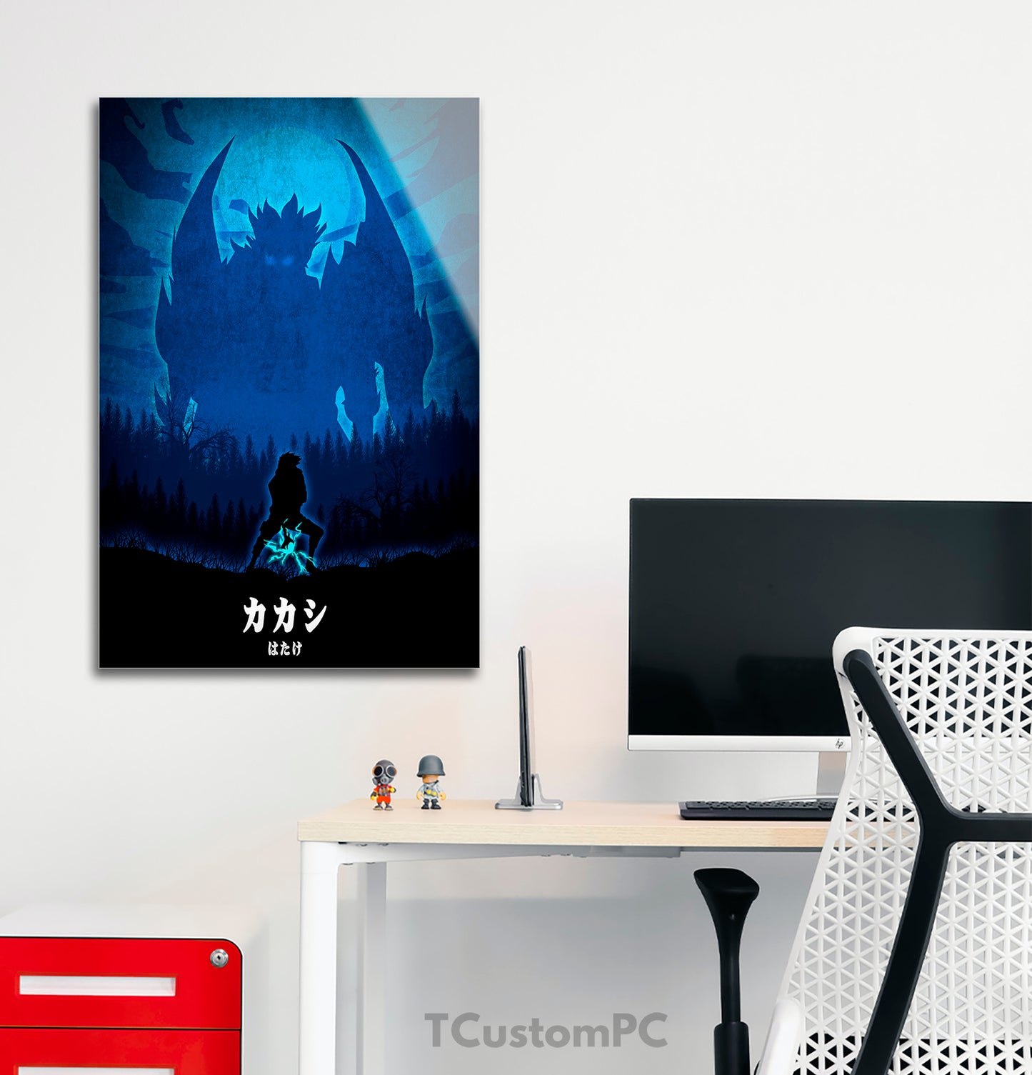Cuadro Kakashi minimalist