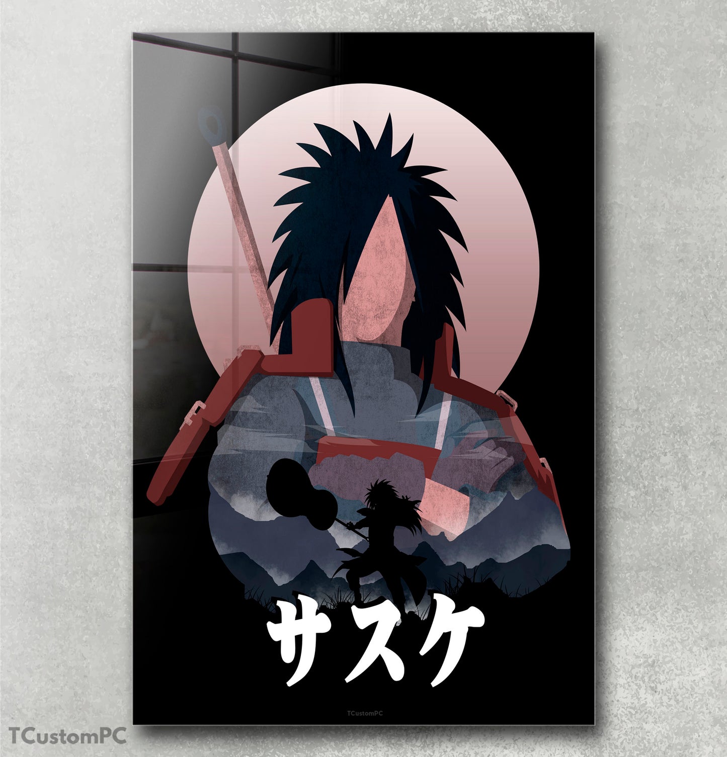 Cuadro Madara Anime shadow