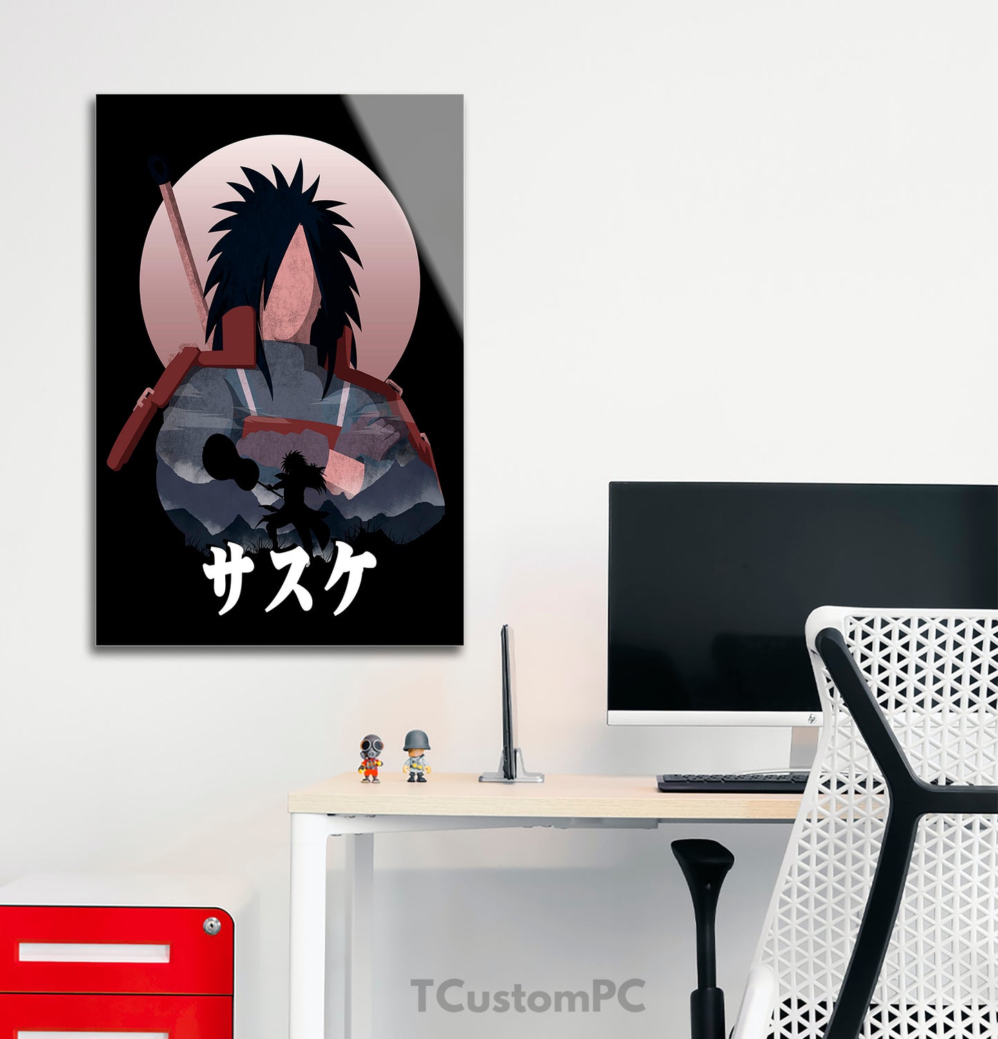 Cuadro Madara Anime shadow