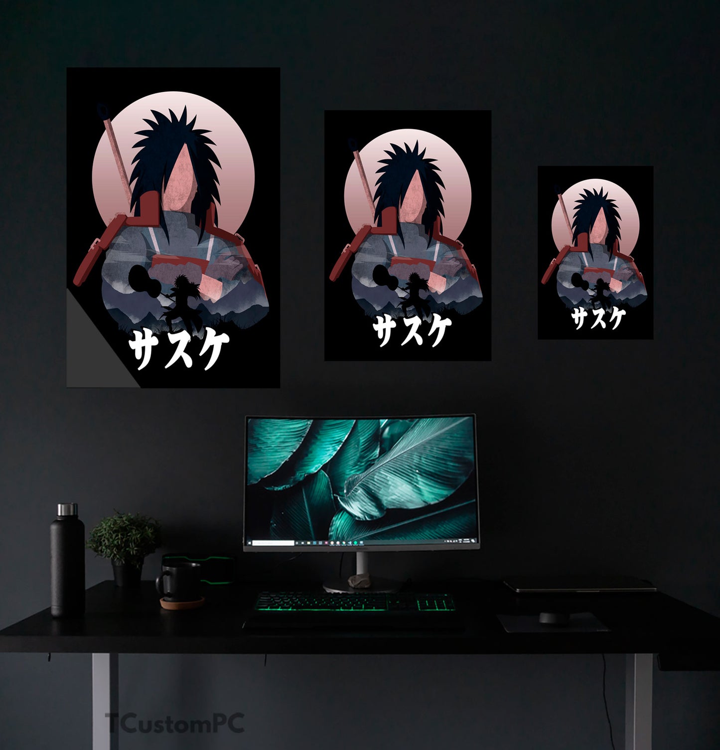Cuadro Madara Anime shadow