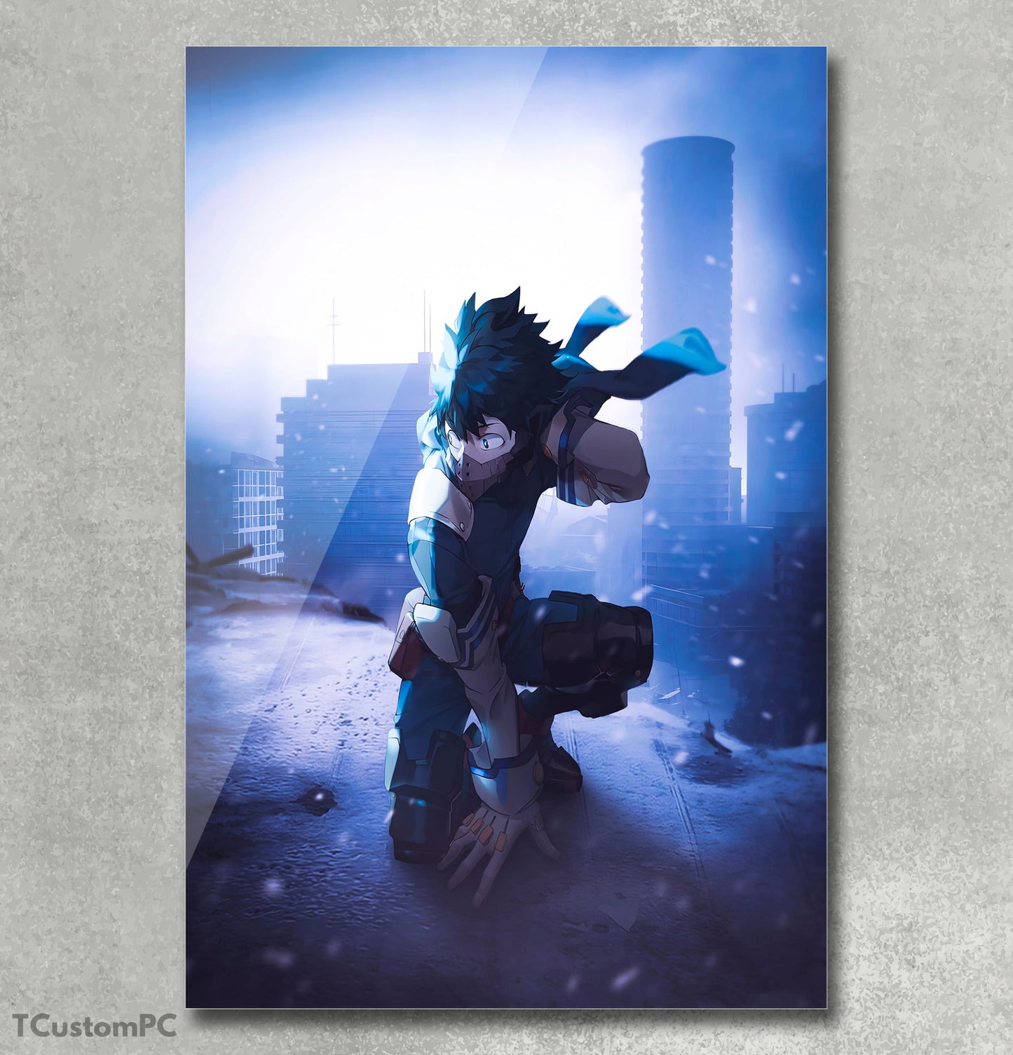 Midoriya1 Deku painting