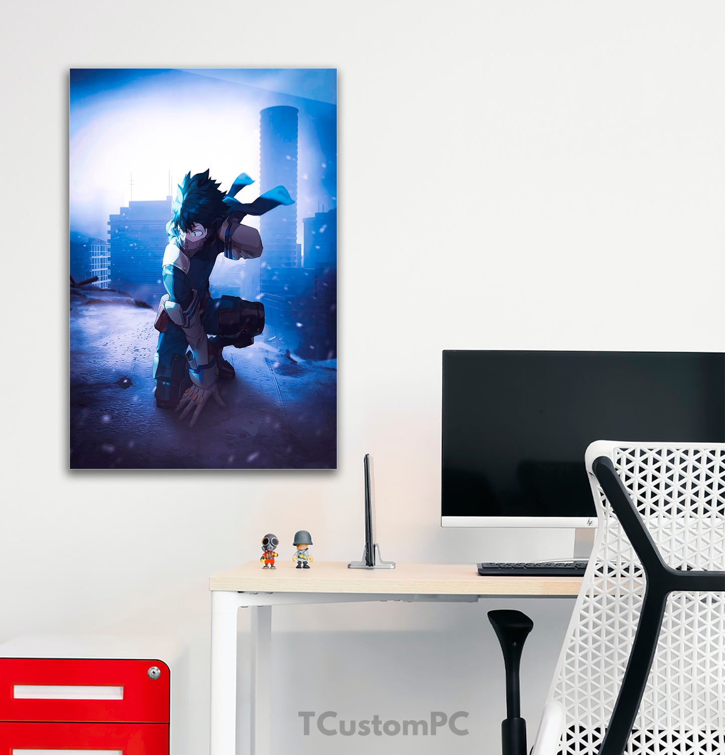 Midoriya1 Deku painting