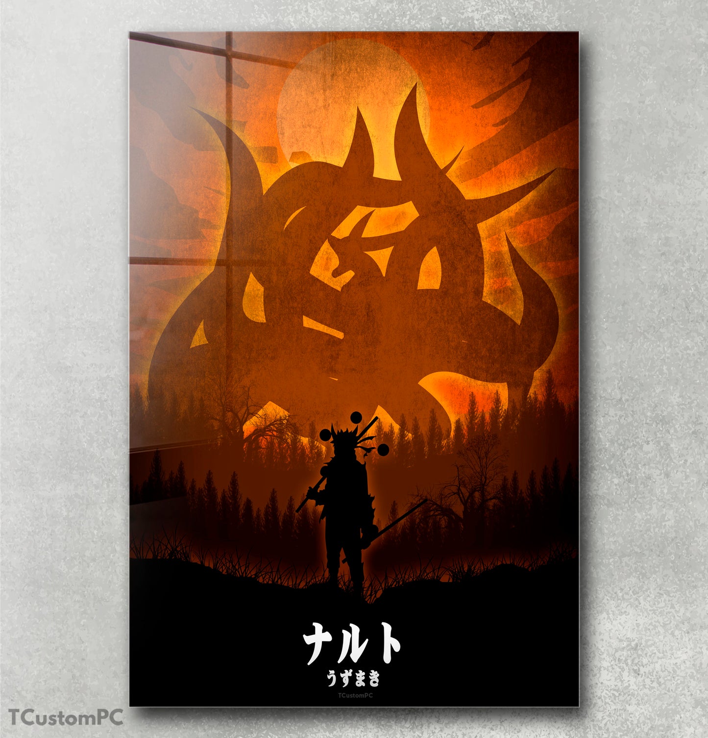 Cuadro Naruto minimalist