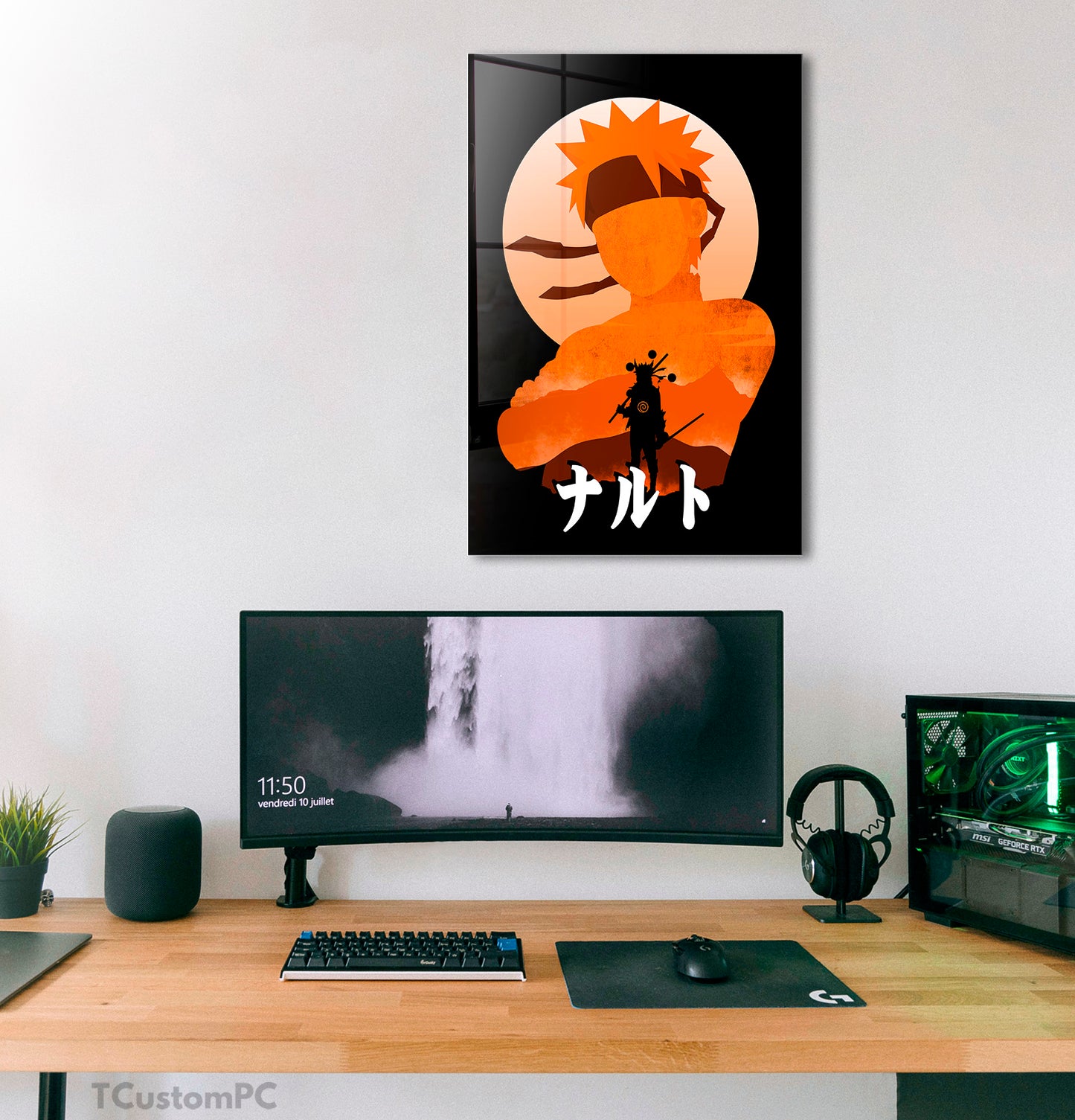Cuadro Naruto Anime shadow