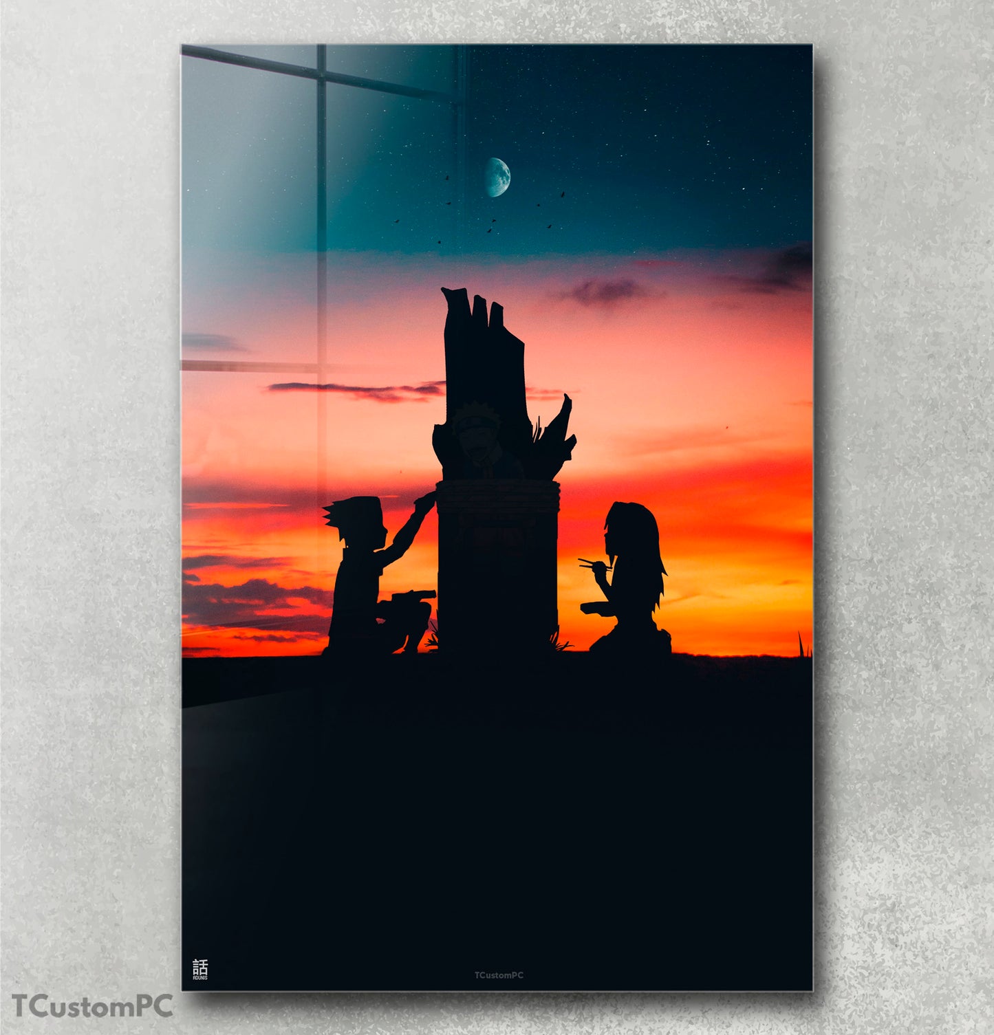 Cuadro naruto, sasuke and sakura