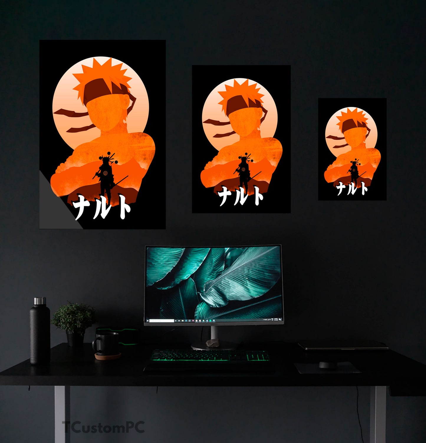 Cuadro Naruto Anime shadow