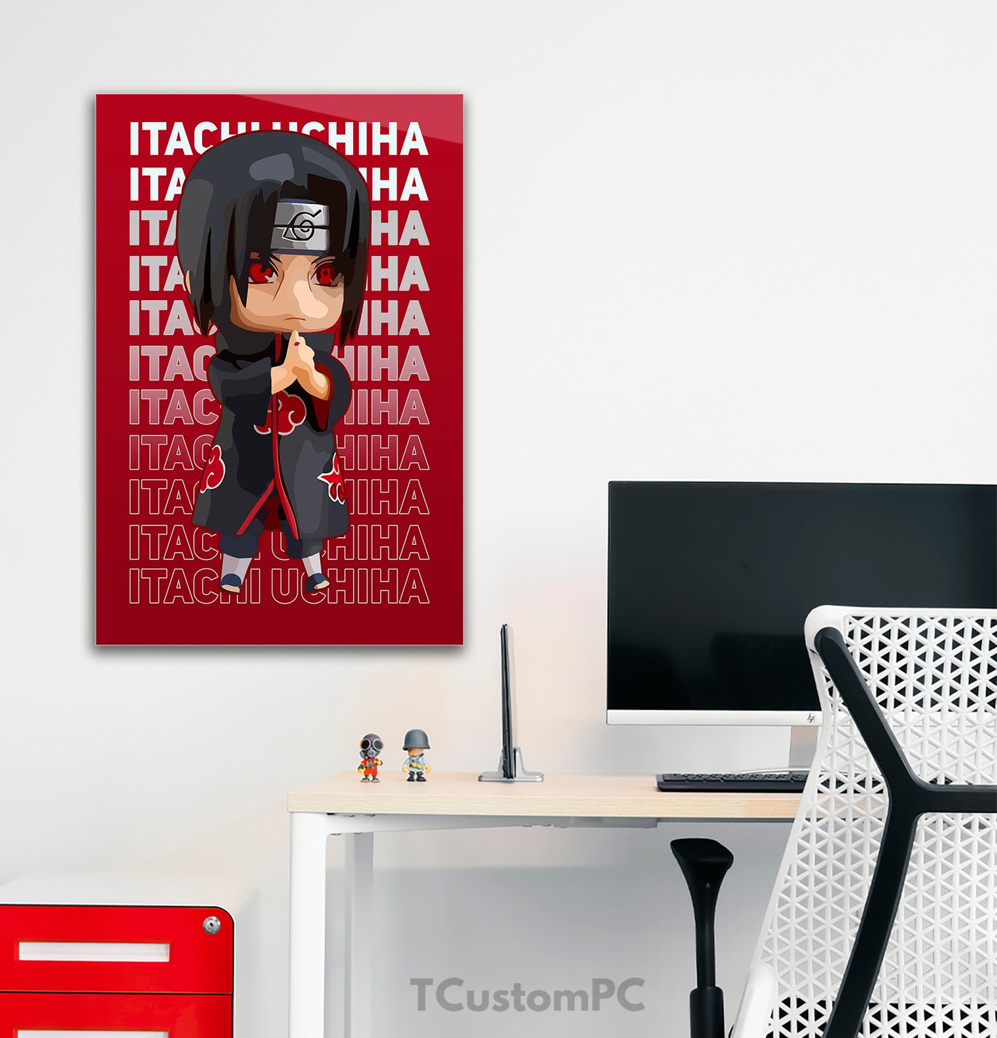 Cuadro naruto, chibi itachi copy