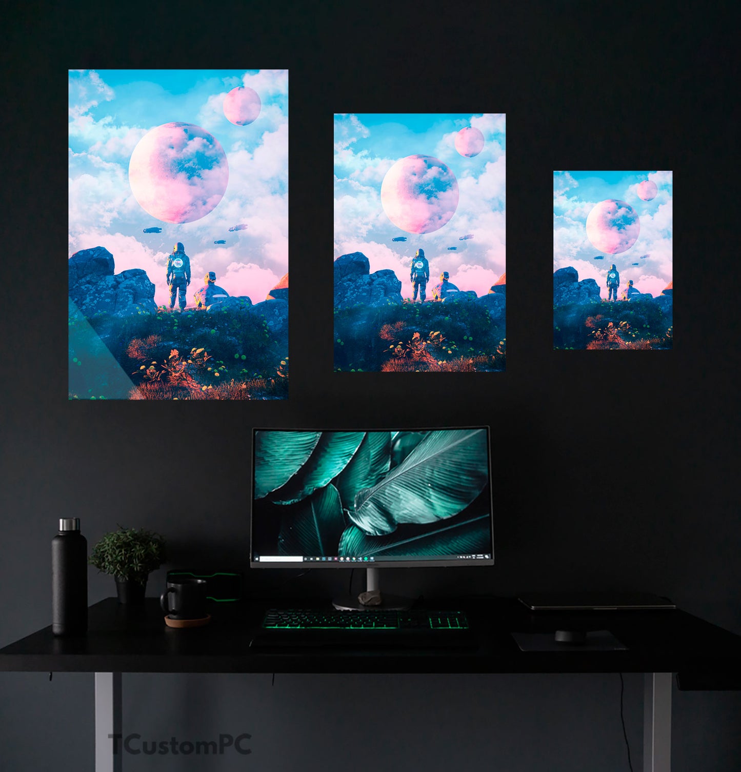 Cuadro paisaje "Redumption"
