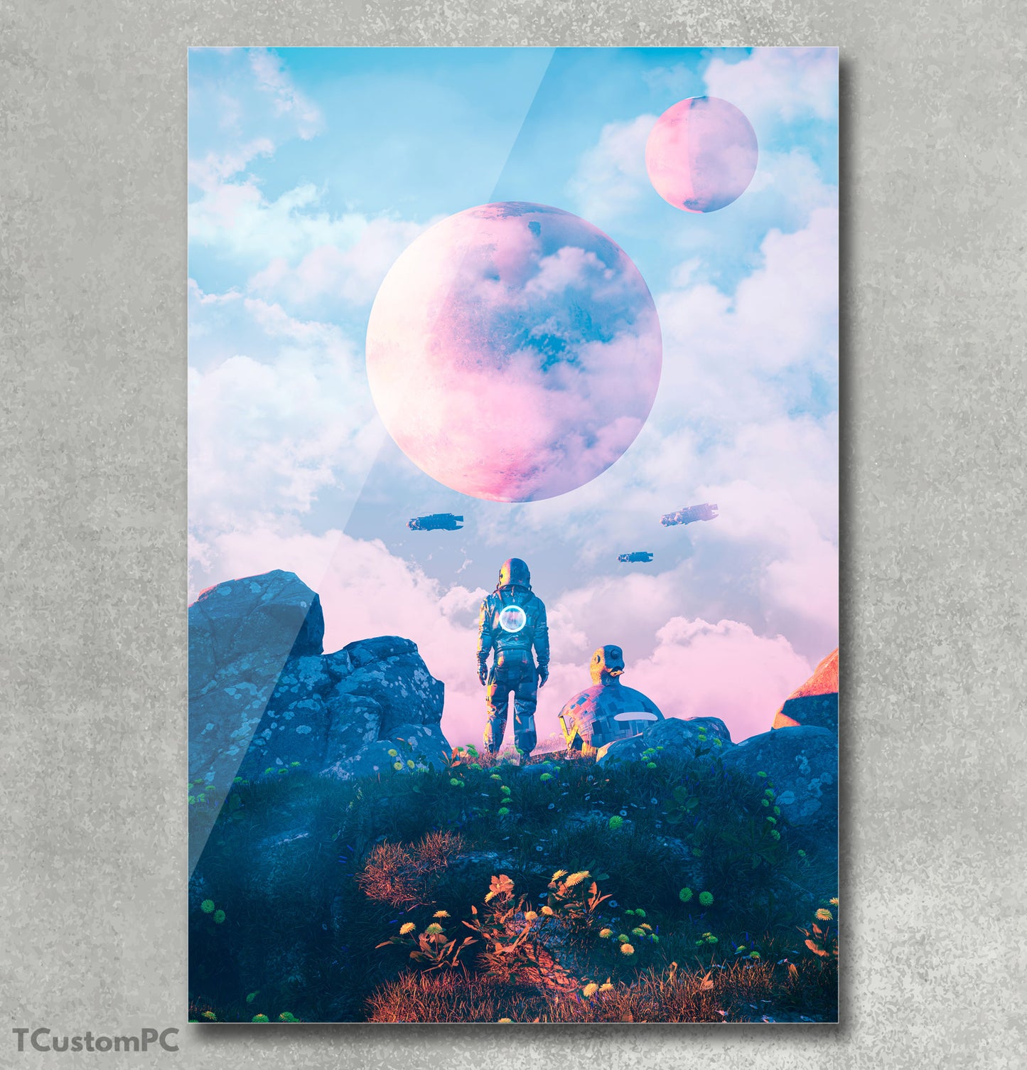 Cuadro paisaje "Redumption"