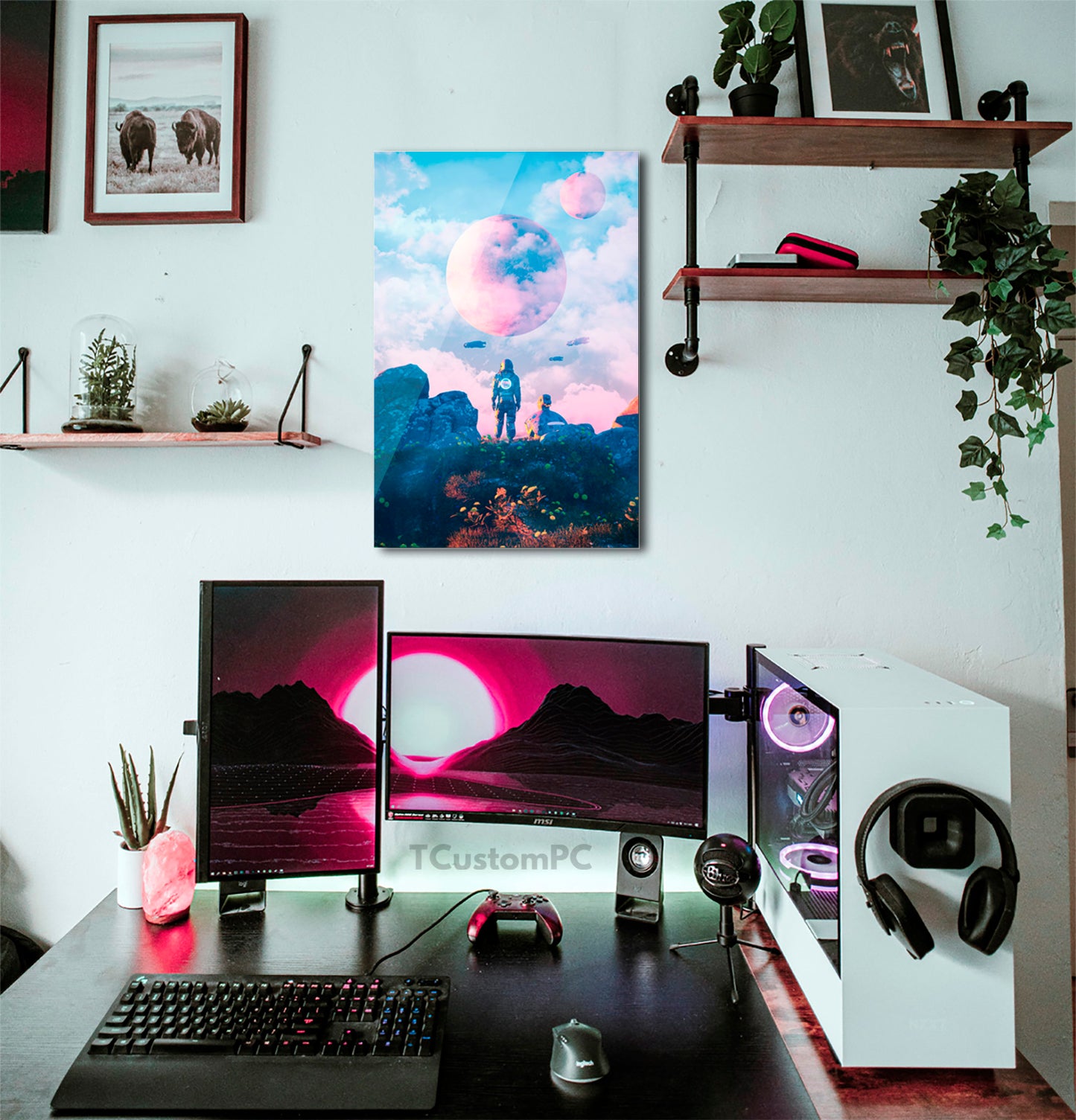 Cuadro paisaje "Redumption"