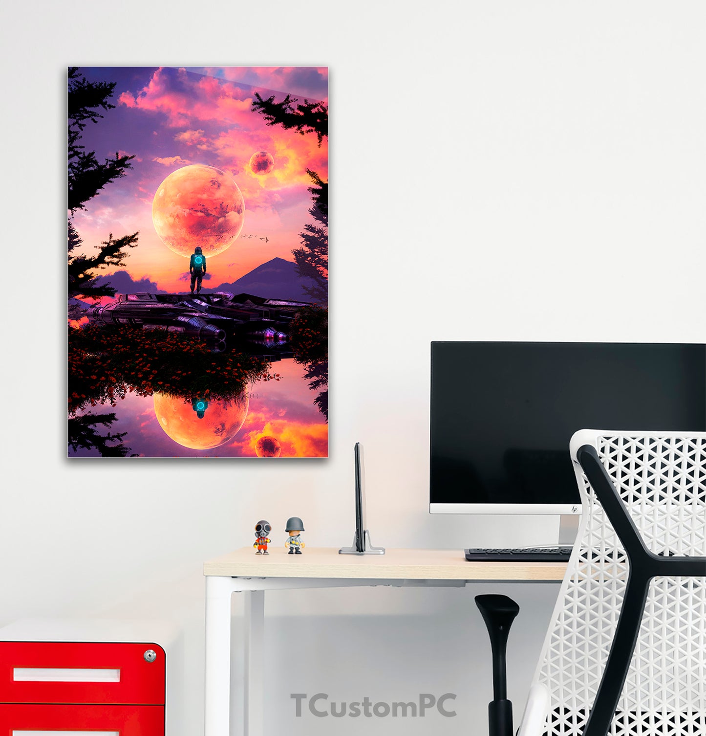 Cuadro paisaje "Castle in the Sky"