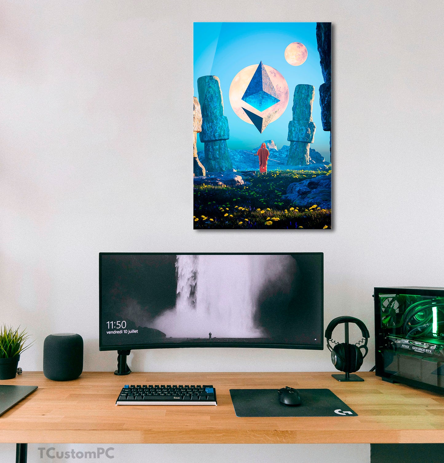 Cuadro paisaje "Etherium"