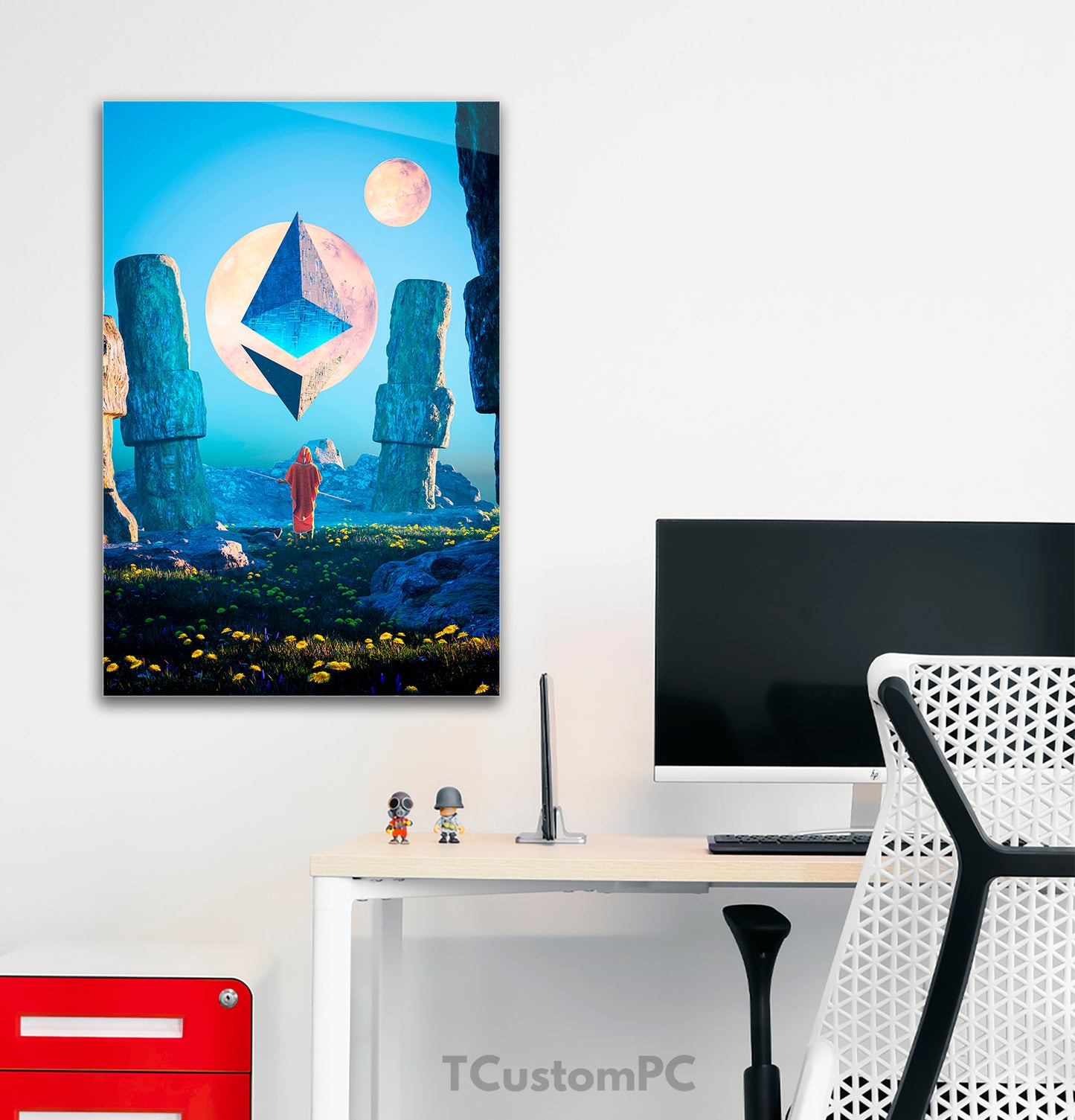 Cuadro paisaje "Etherium"