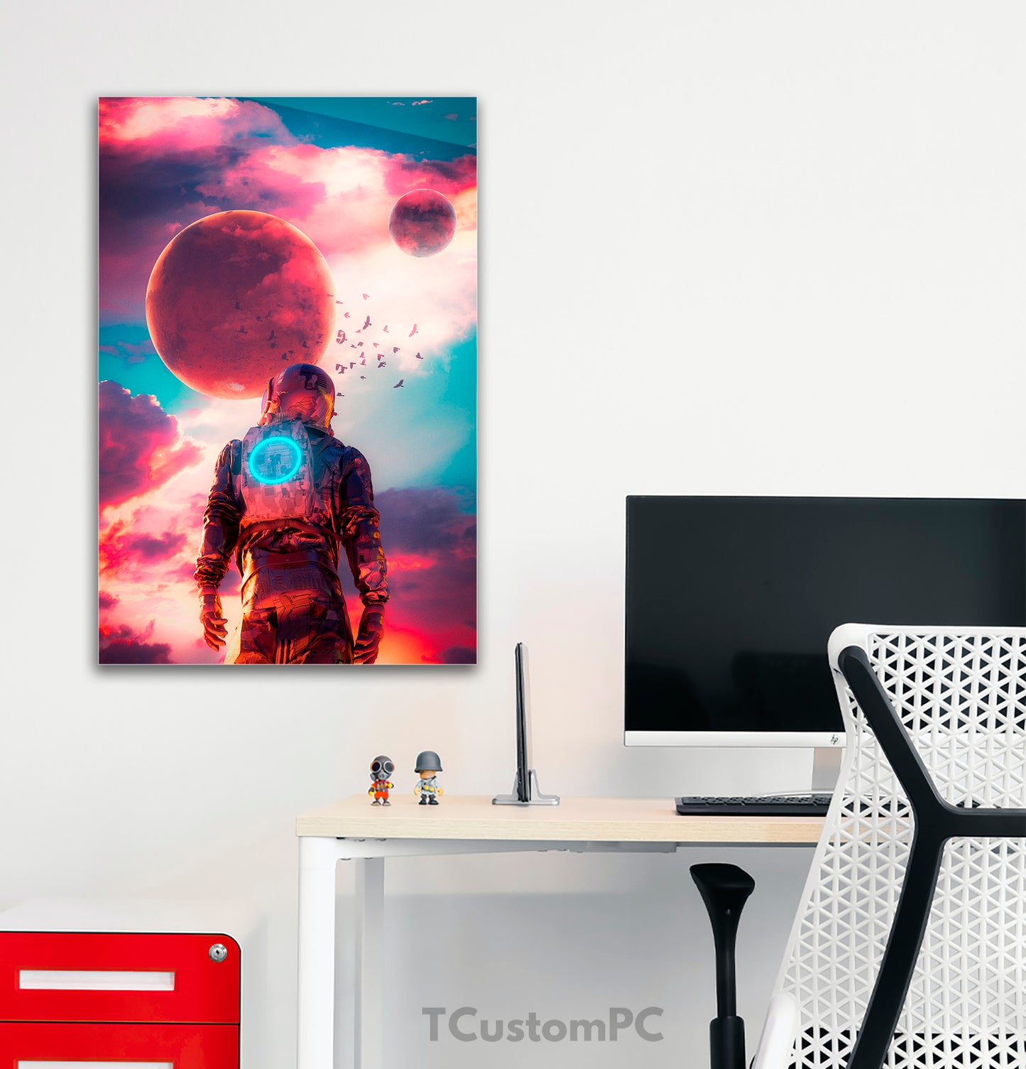 Cuadro paisaje "Sky on Fire"