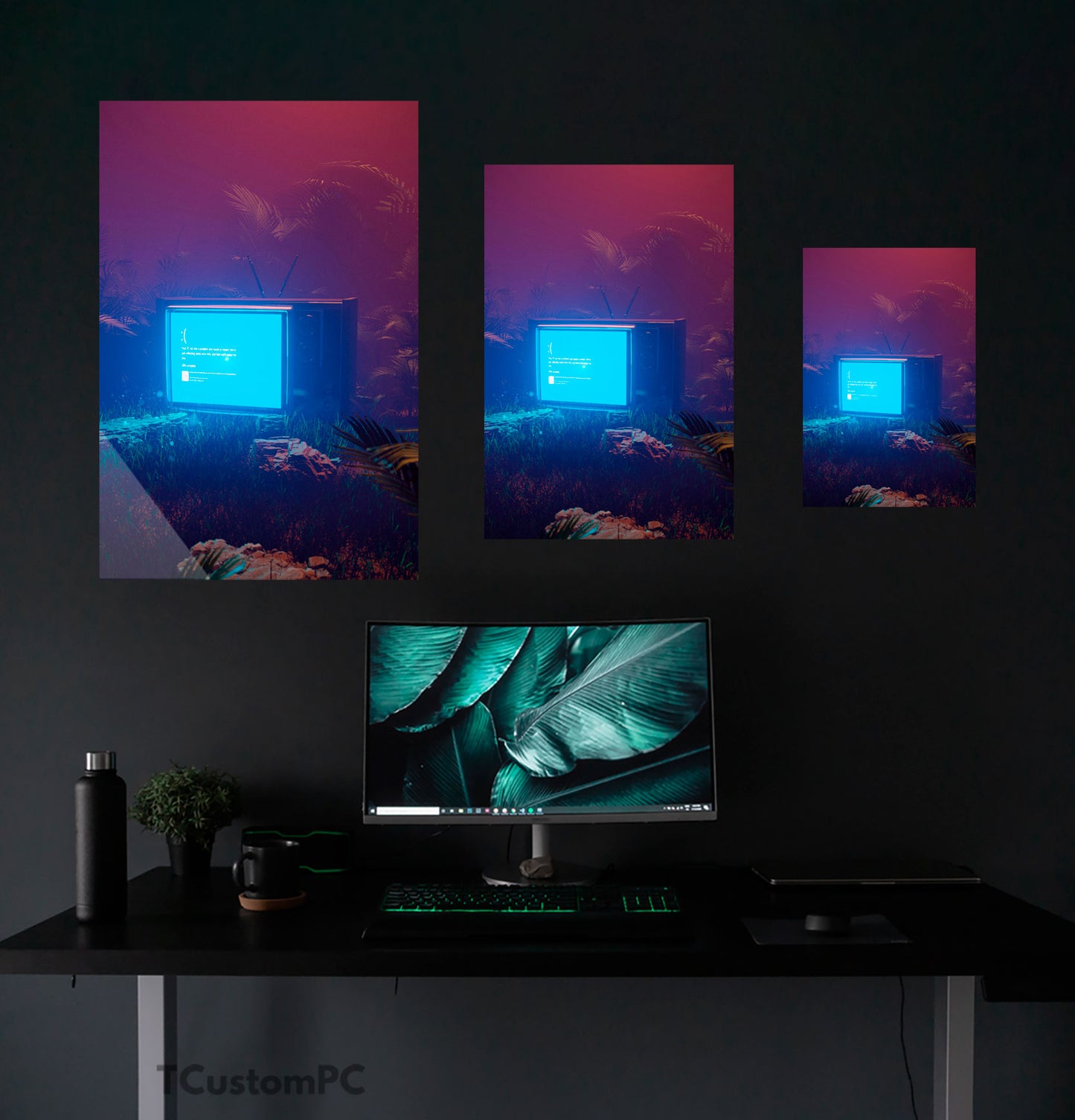 Cuadro paisaje "TV po"