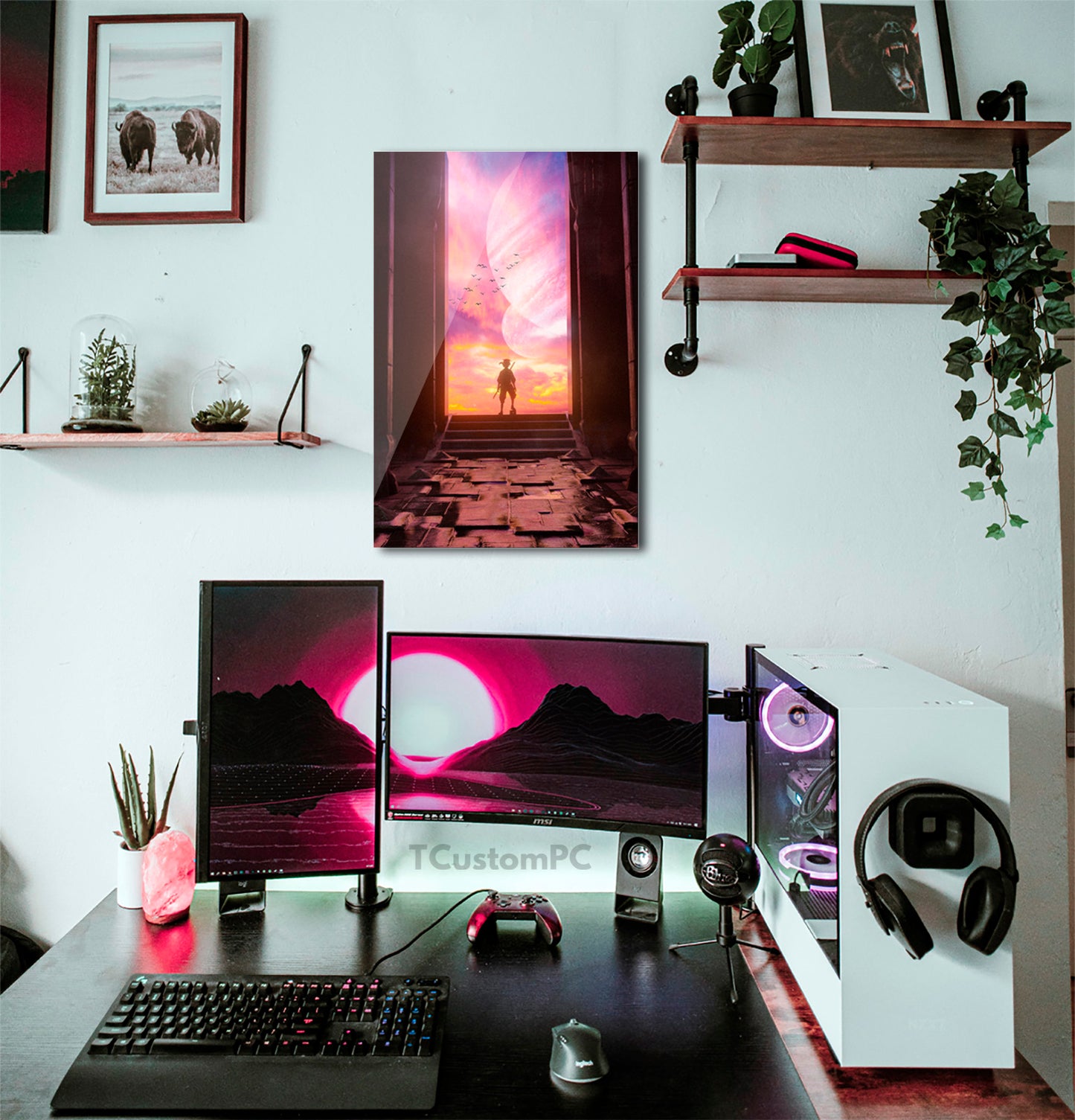Cuadro paisaje "Dusk"