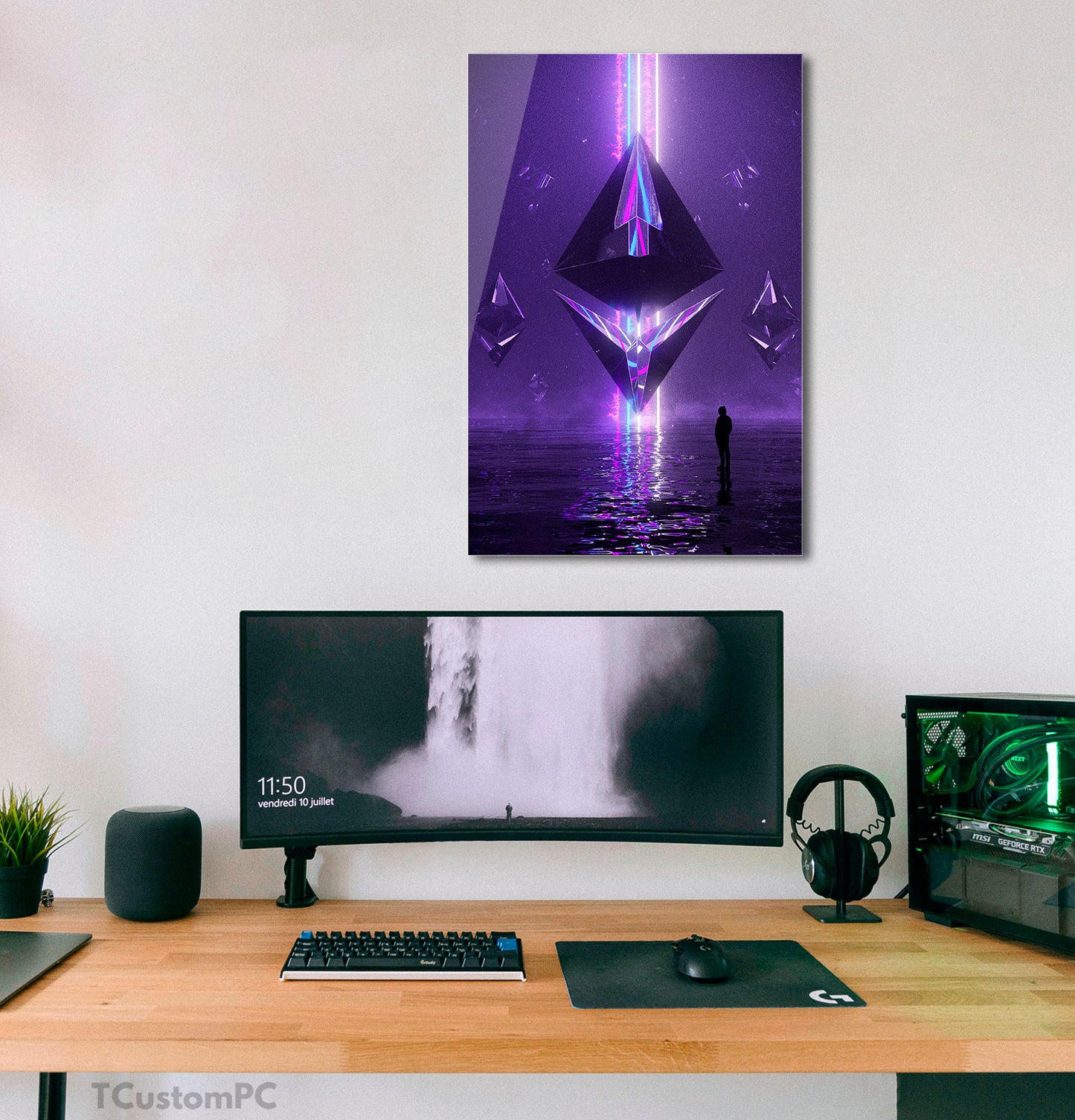 Cuadro paisaje "ETH"
