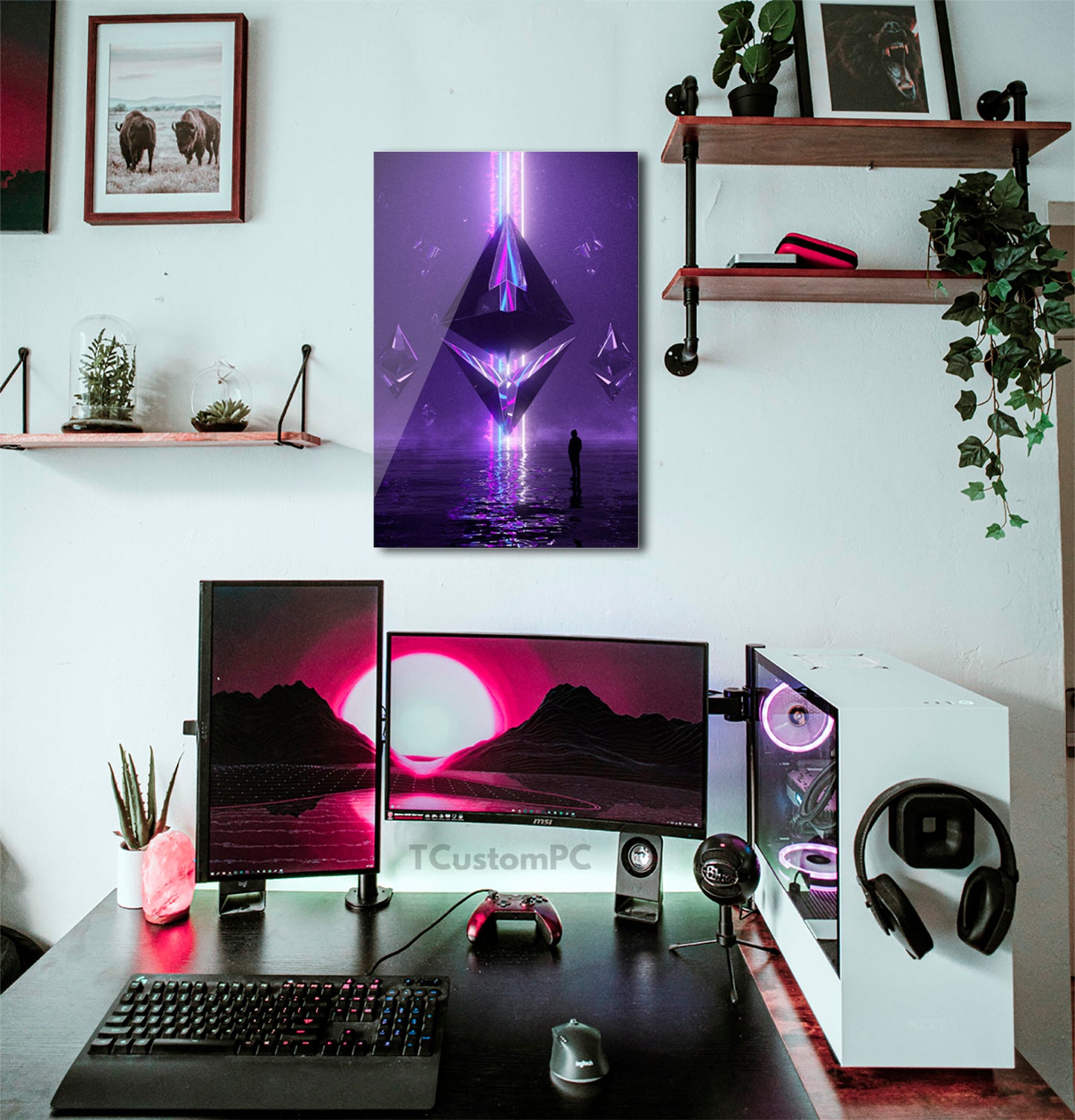 Cuadro paisaje "ETH"