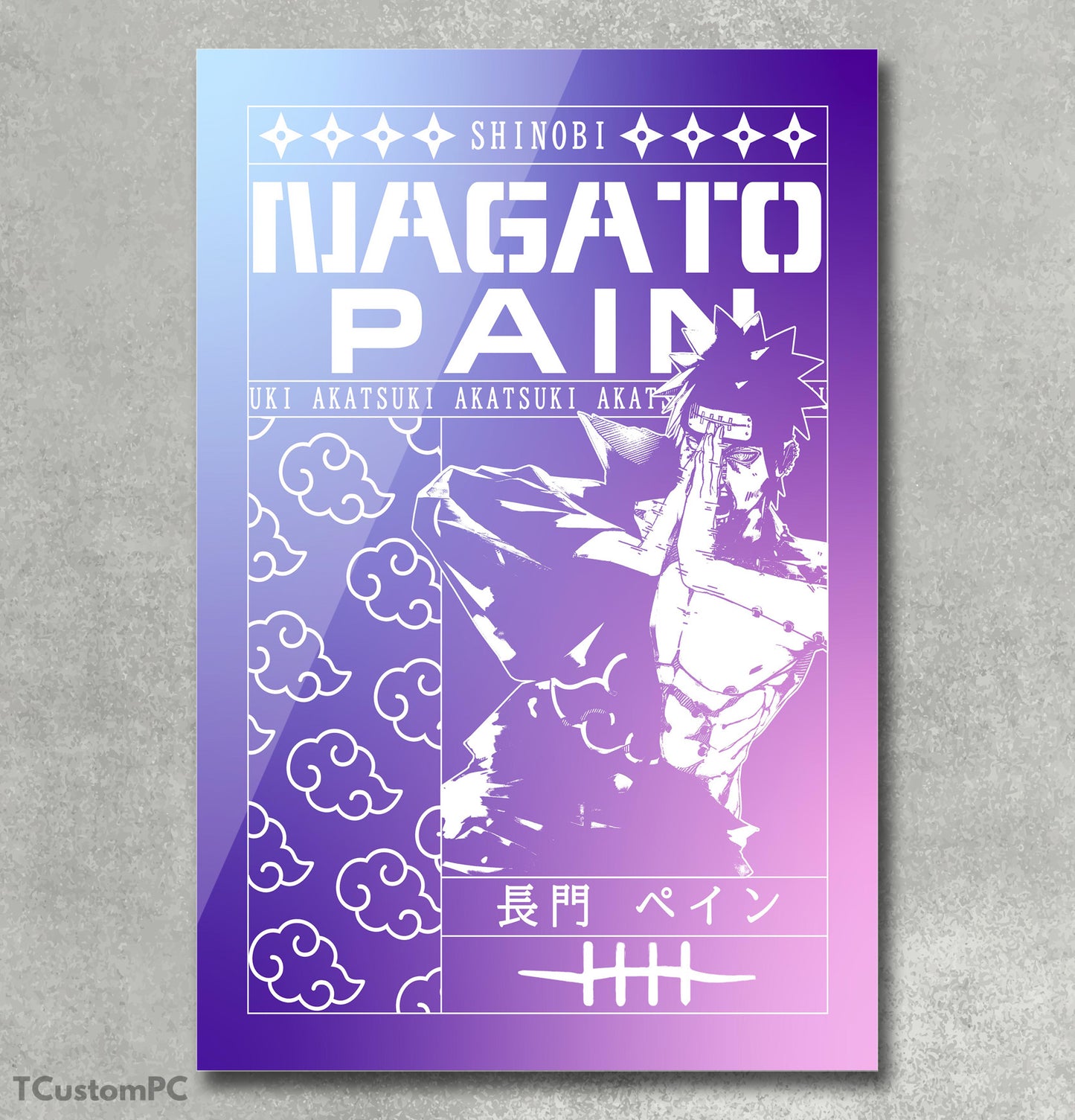 Red cloud ninja 2 Pain painting