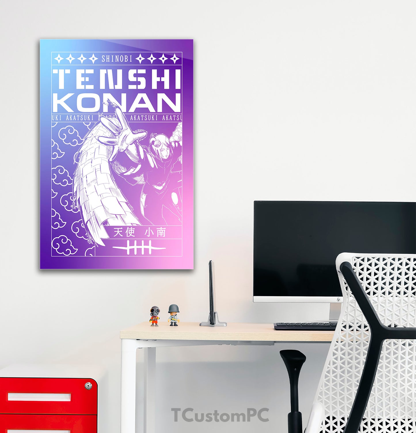 Cuadro red cloud ninja 3 Konan