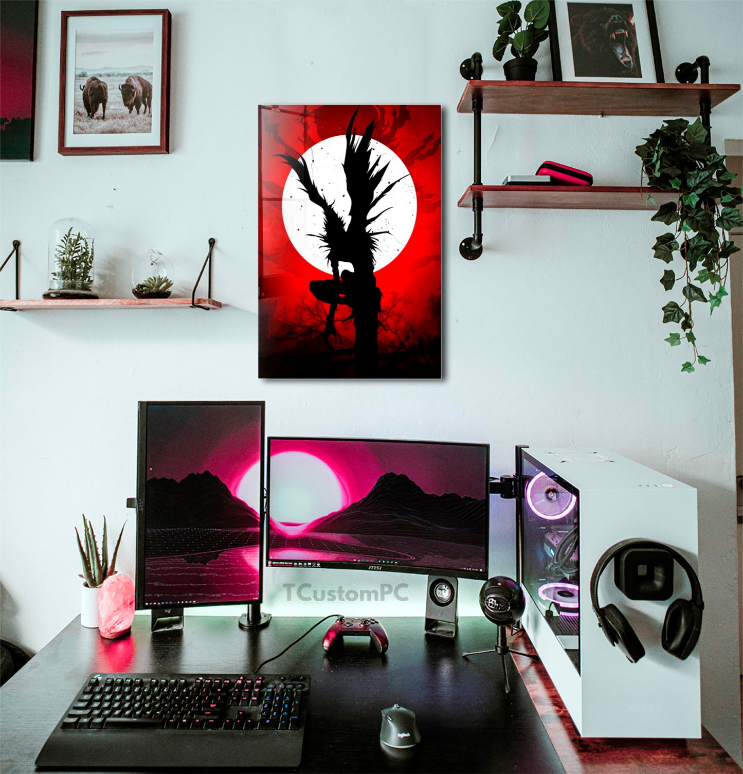 Cuadro Ryuk Red sky