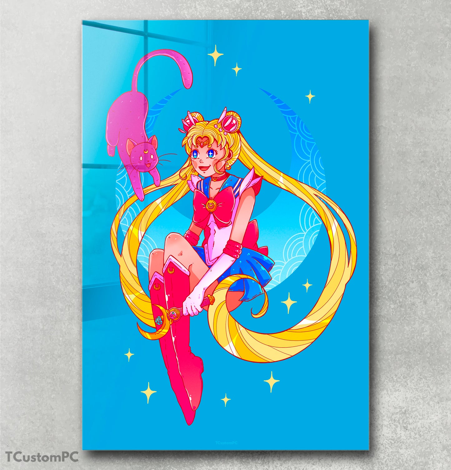 Cuadro sailor moon custom pc