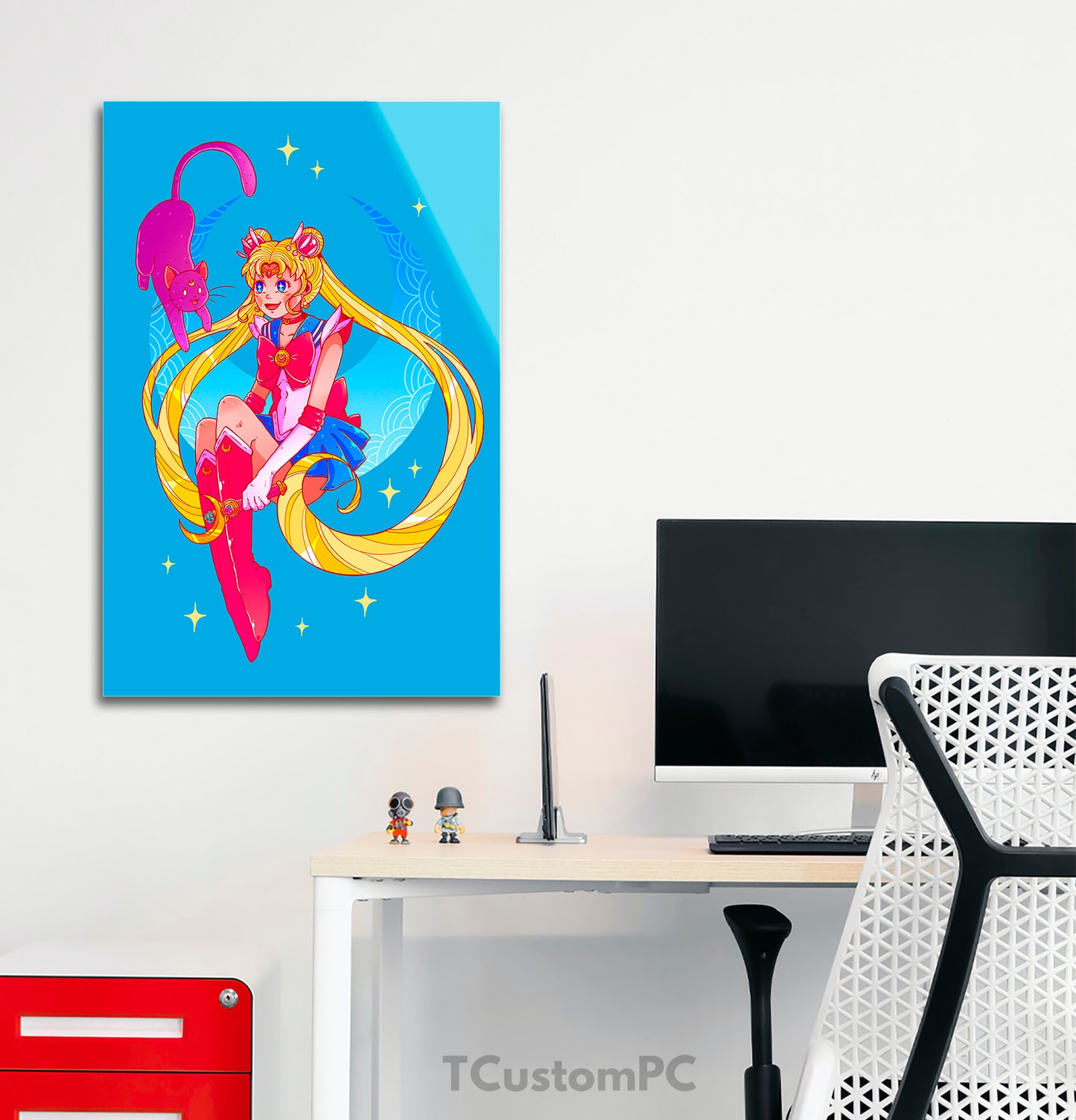 Cuadro sailor moon custom pc