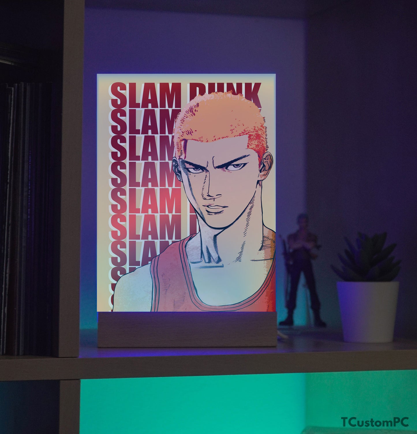 TC-Lamp slam dunk vector