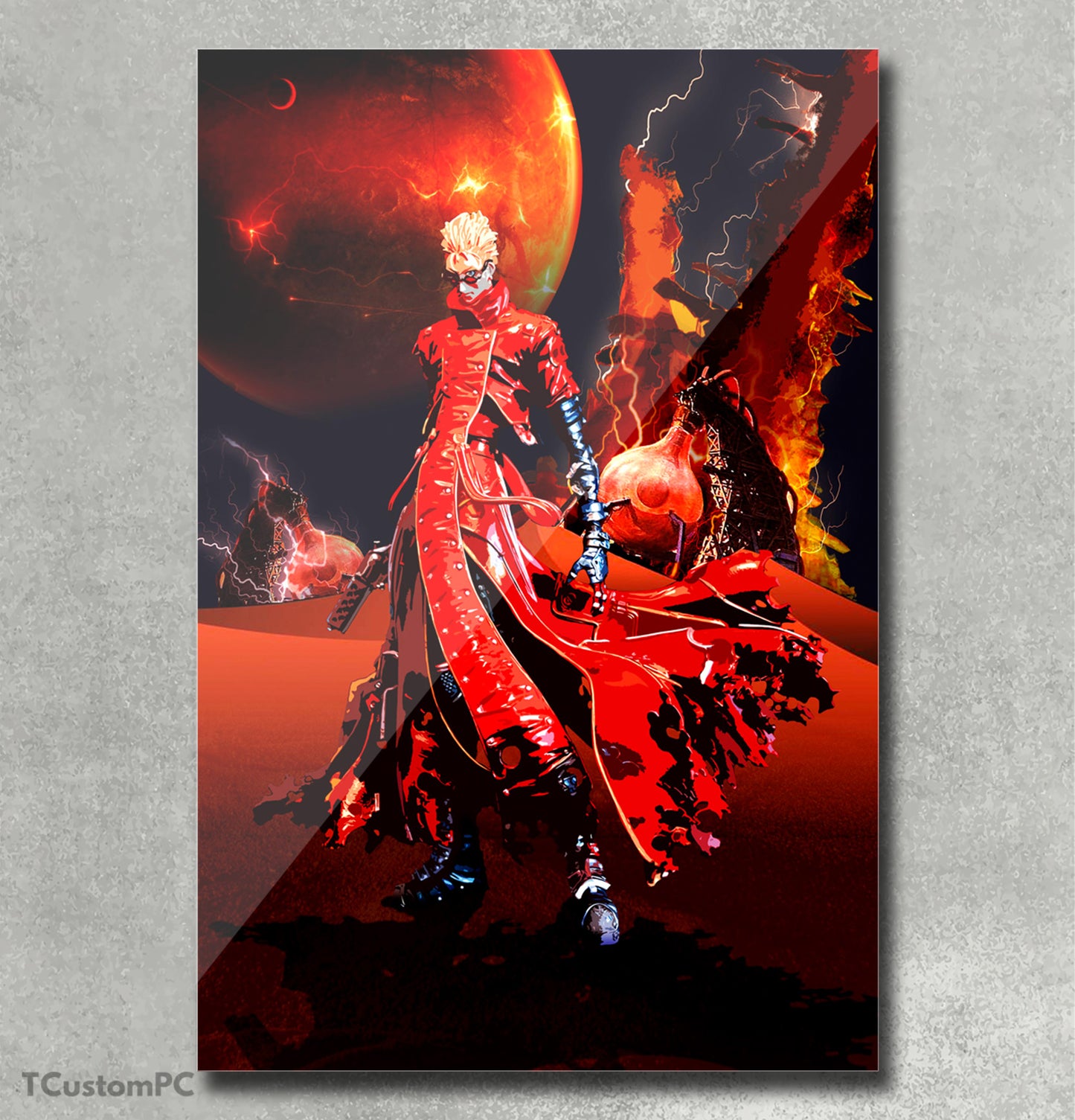 Cuadro trigun badlands color