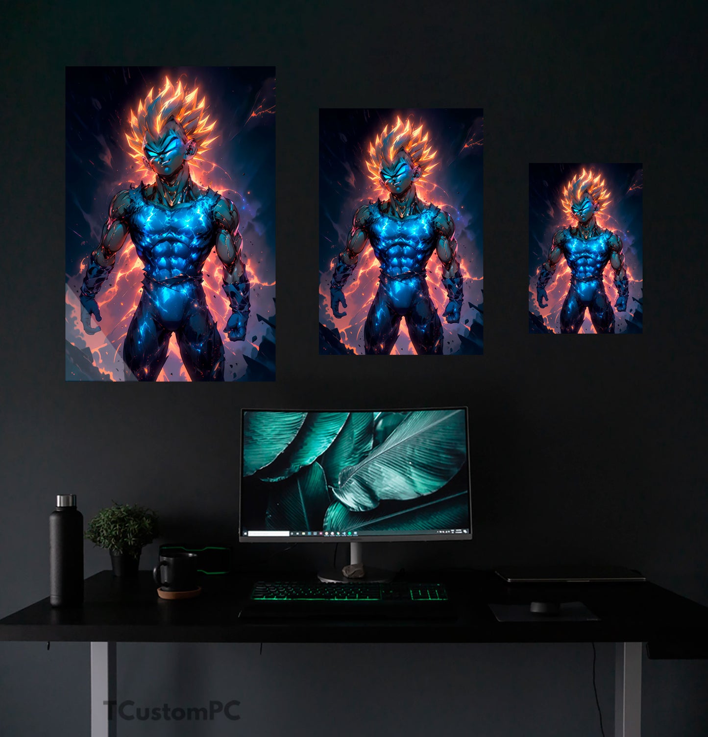 Cuadro ultimate vegeta warrior