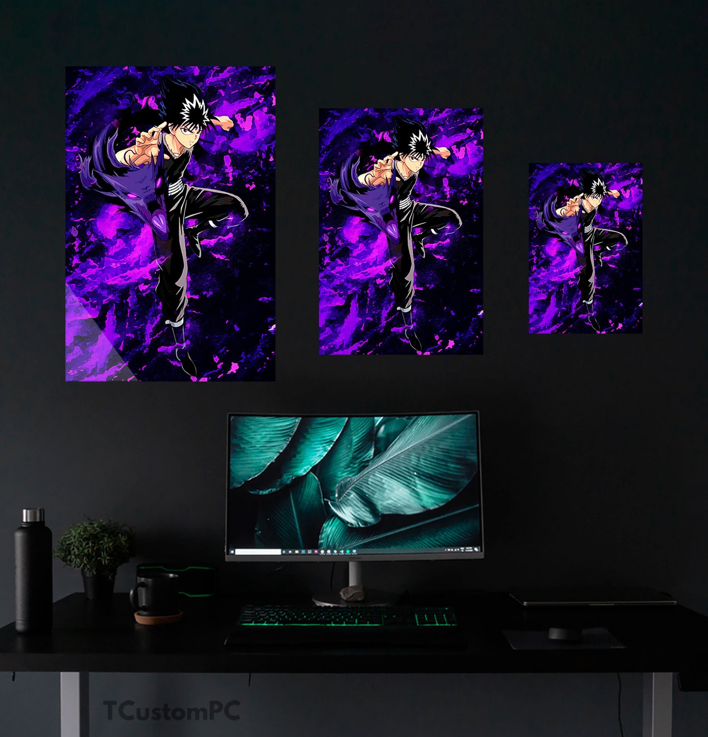 Cuadroyuyu hakusho hiei vector