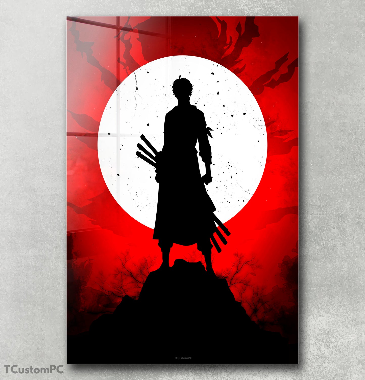 Cuadro Zoro Red sky