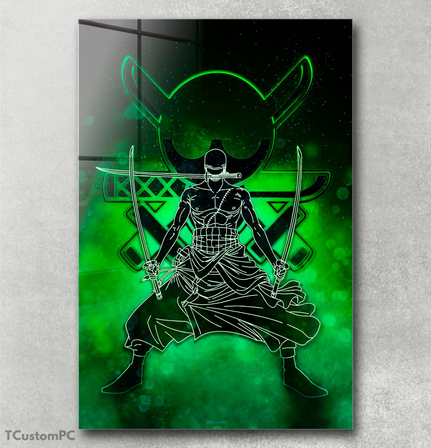 Cuadro Zoro Character line