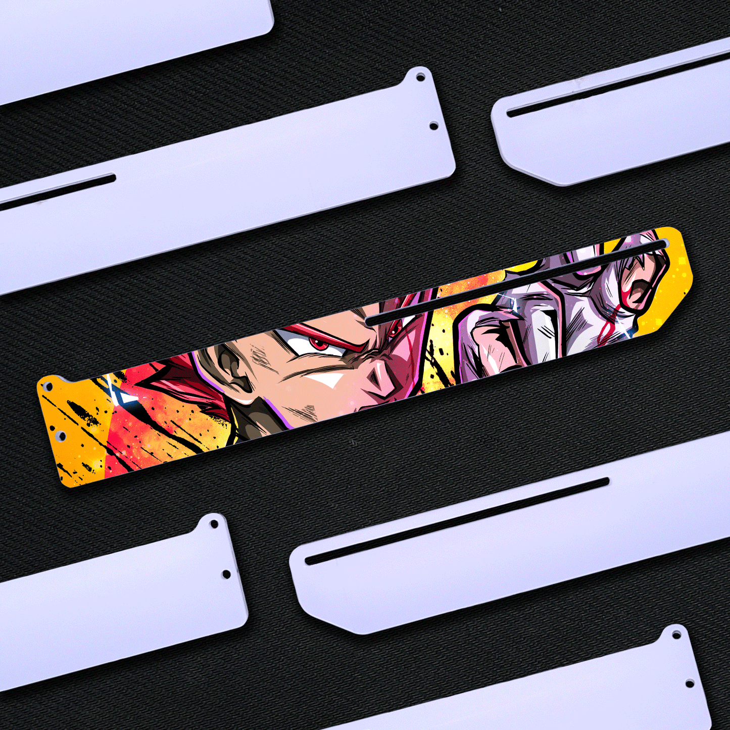 Vegeta SS God Red | Soporte Gráfica Horizontal Acrílico