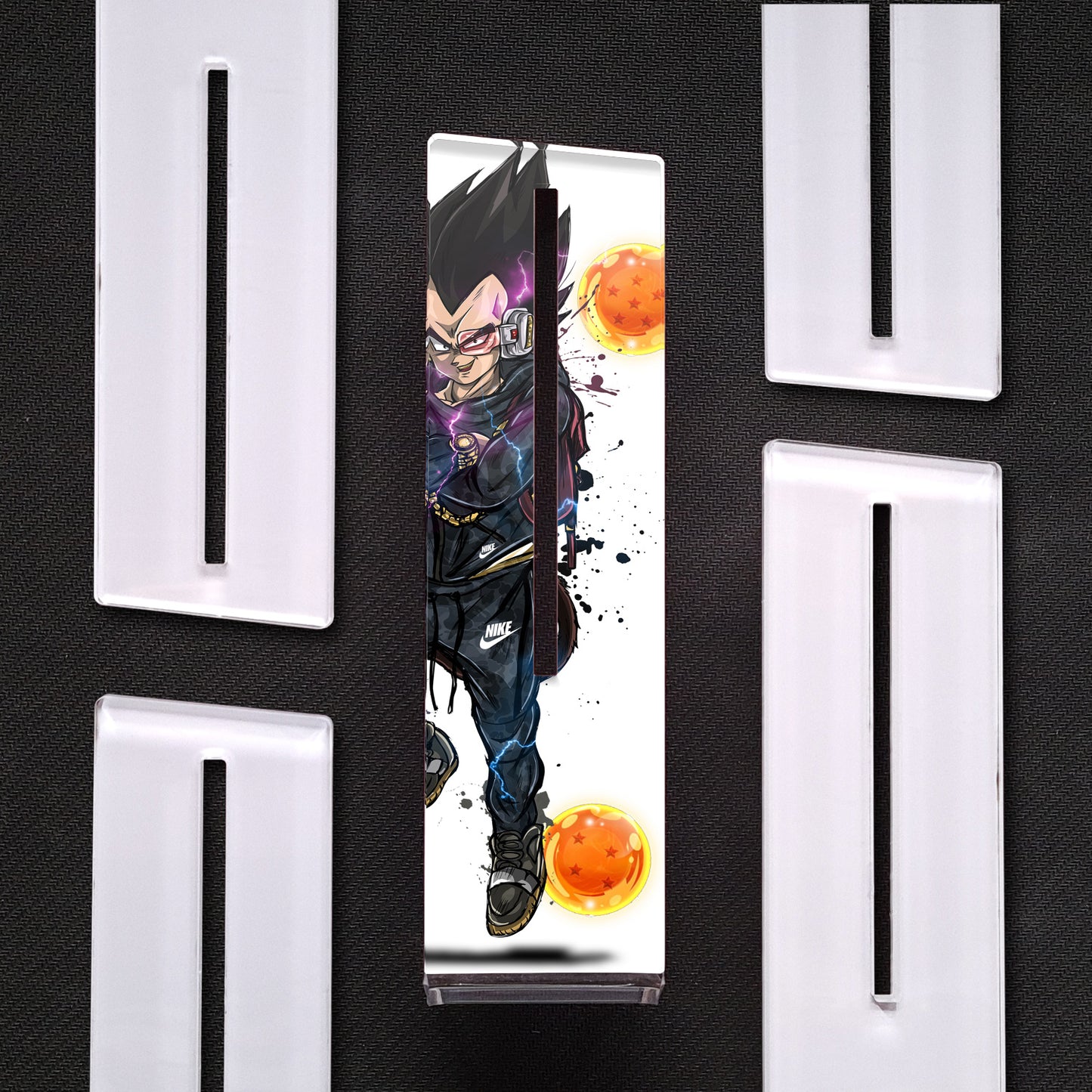 Vegeta Nike Tec, Dragon Ball | Acrylic Vertical Graphic Support