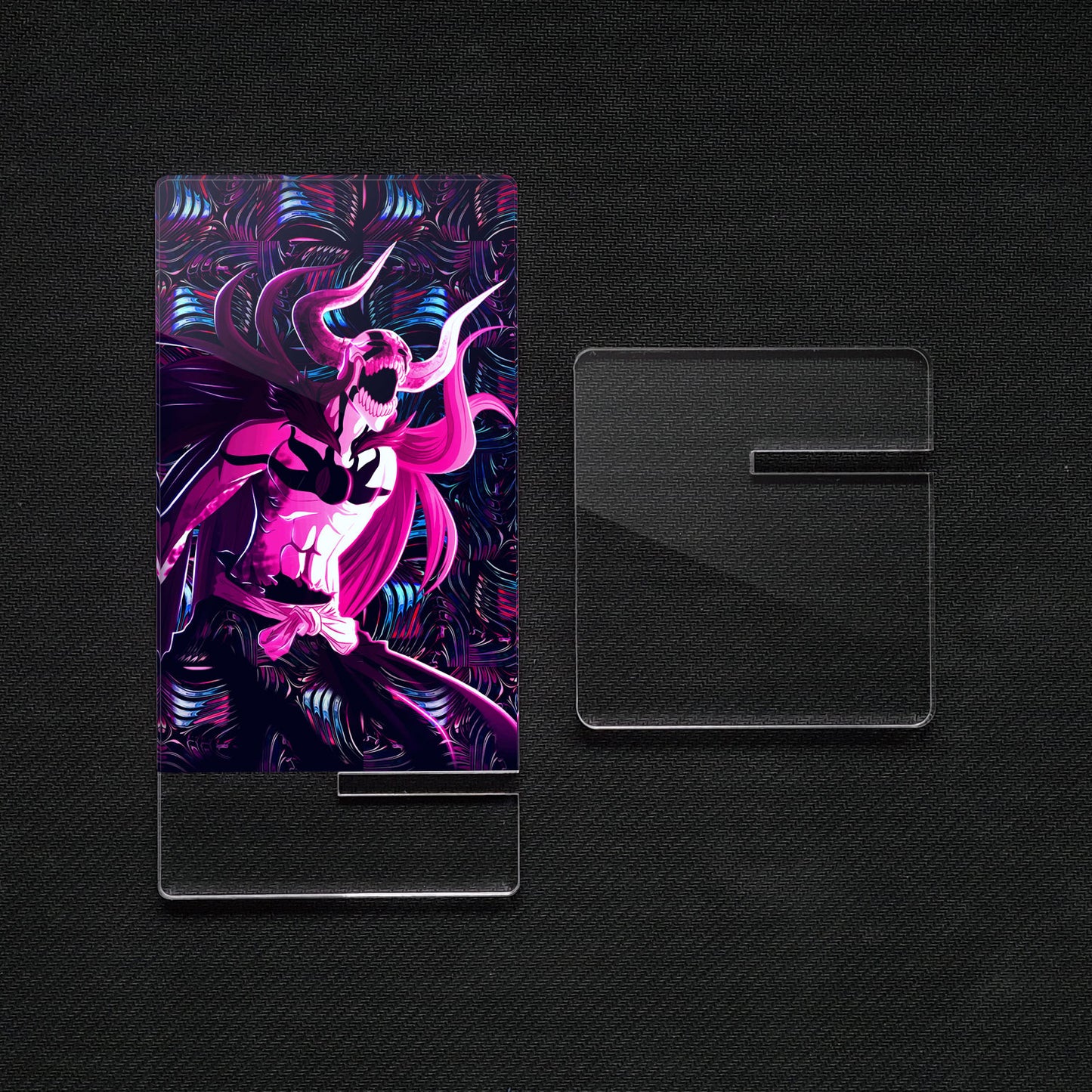 Soporte para Móvil de Bleach "Vasto Lorde neon vector", de metacrilato
